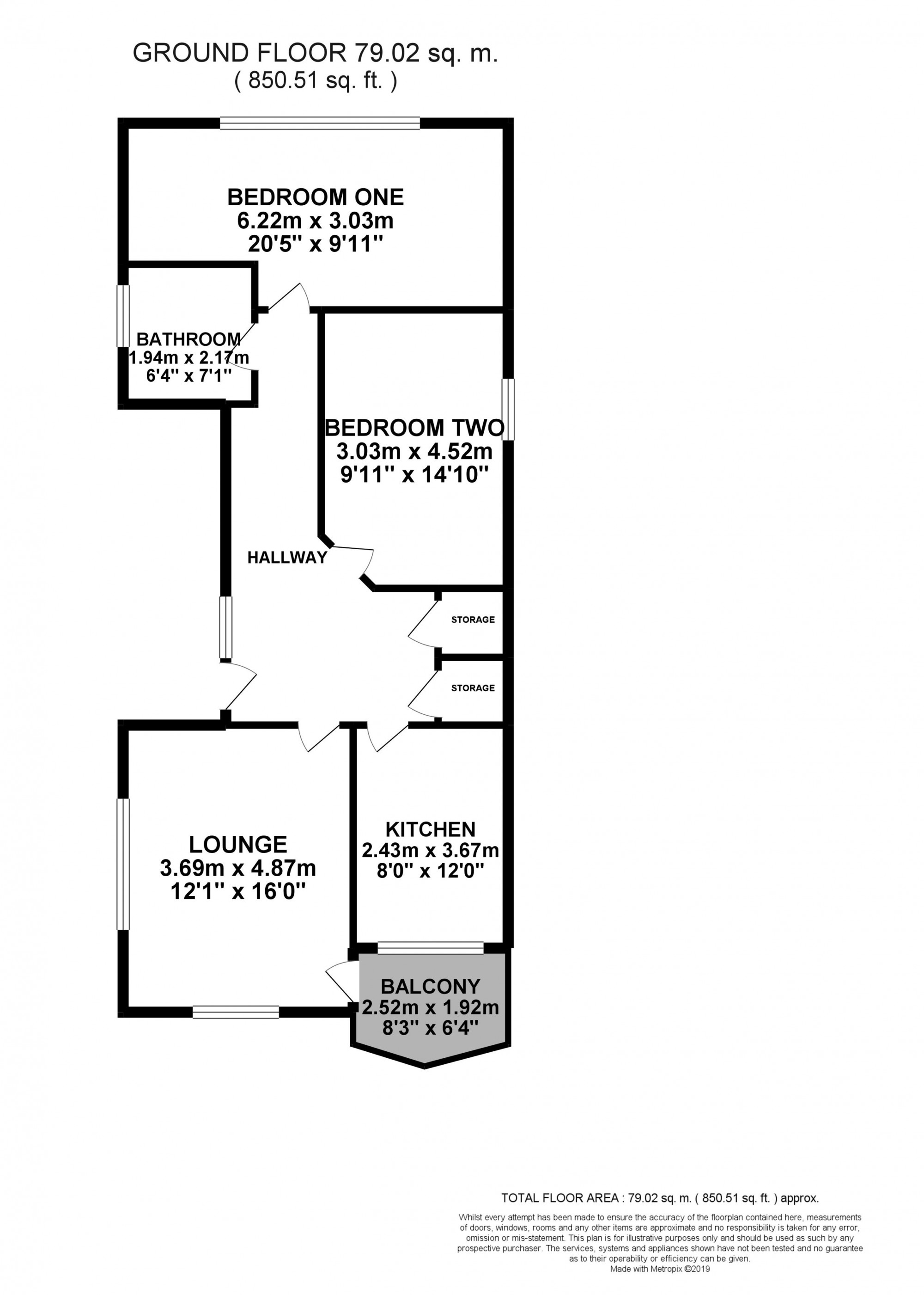 2 Bedrooms Flat for sale in Argyll Court Argyll Road, North Shore FY2