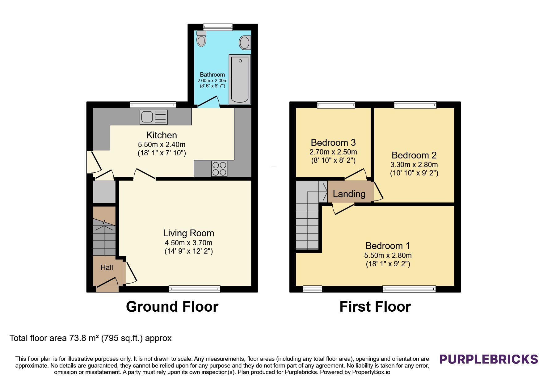 16, Taylor Avenue, Ormskirk floorplan