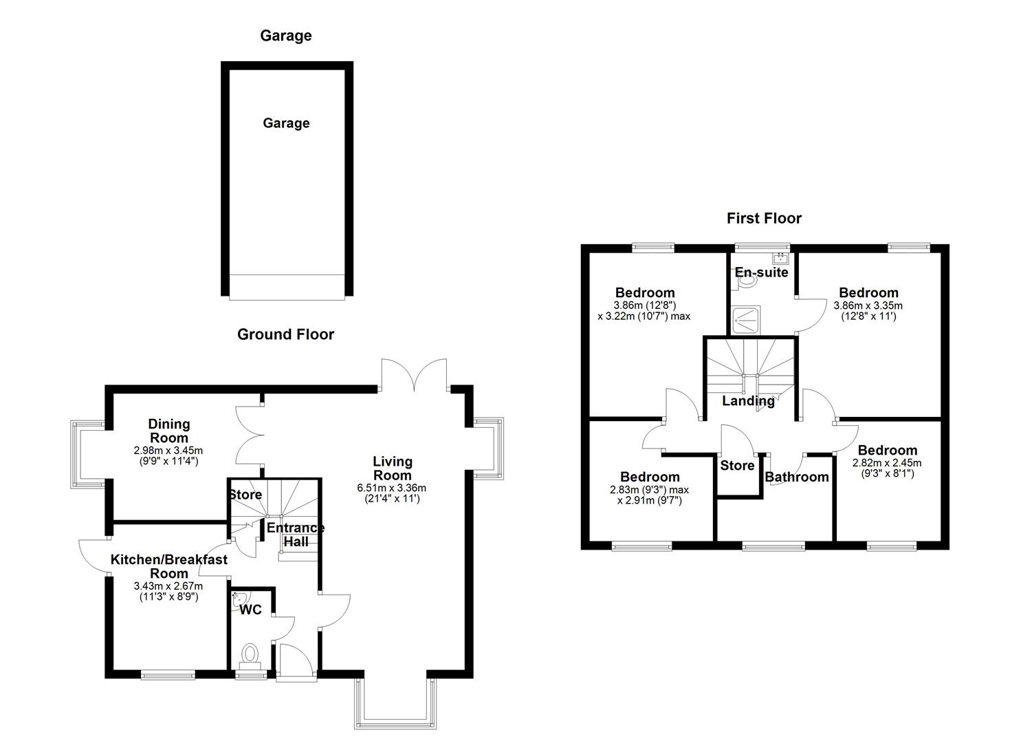 54, Falcon Avenue, Grays floorplan