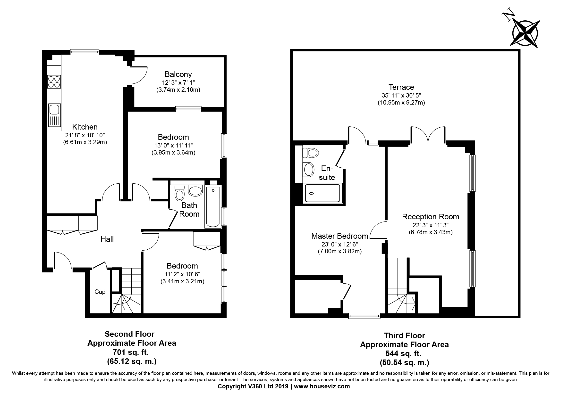 Flat 5, 161 Fawe Park Road London, Fawe Park Road, London floorplan