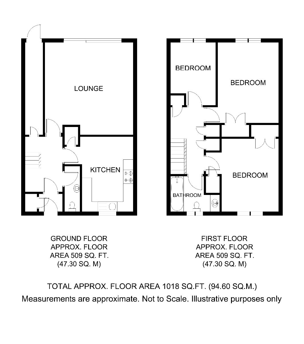 73 Keats Avenue, Romford floorplan