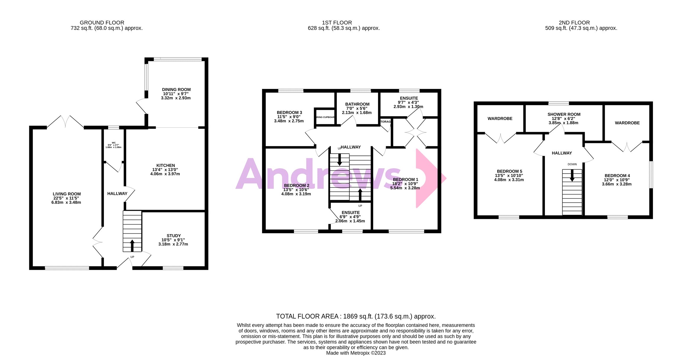12, Middlewood Close, Somerset floorplan