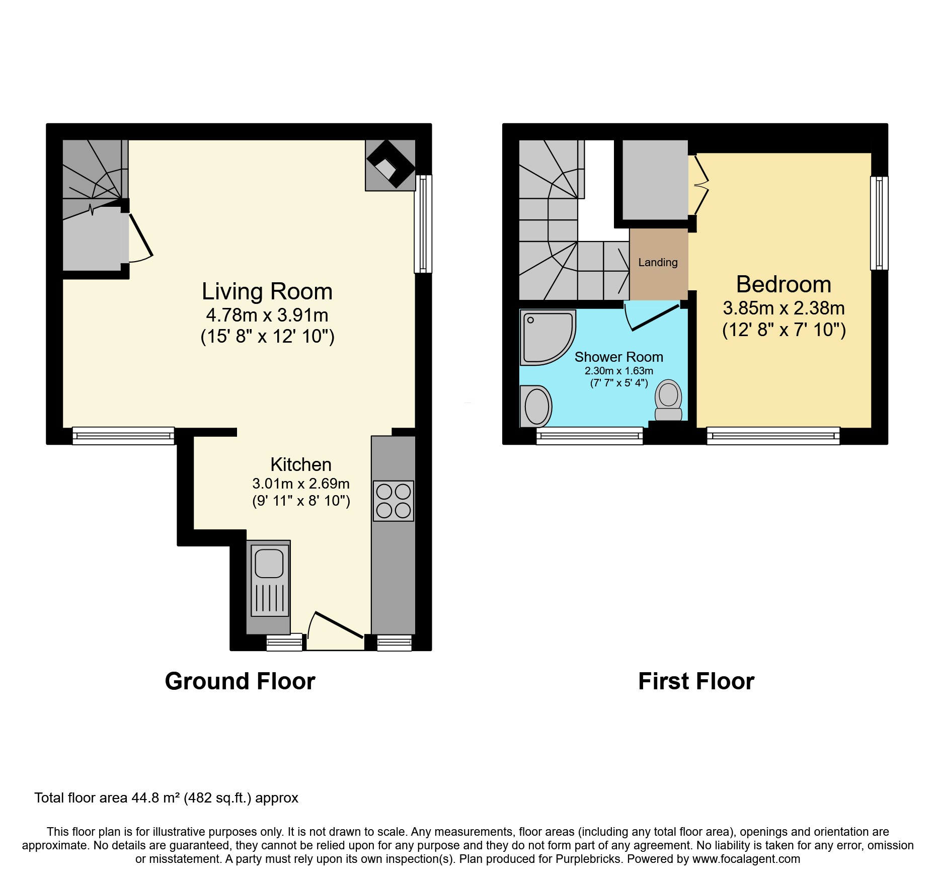 11, Hedgerow Court, Hull floorplan