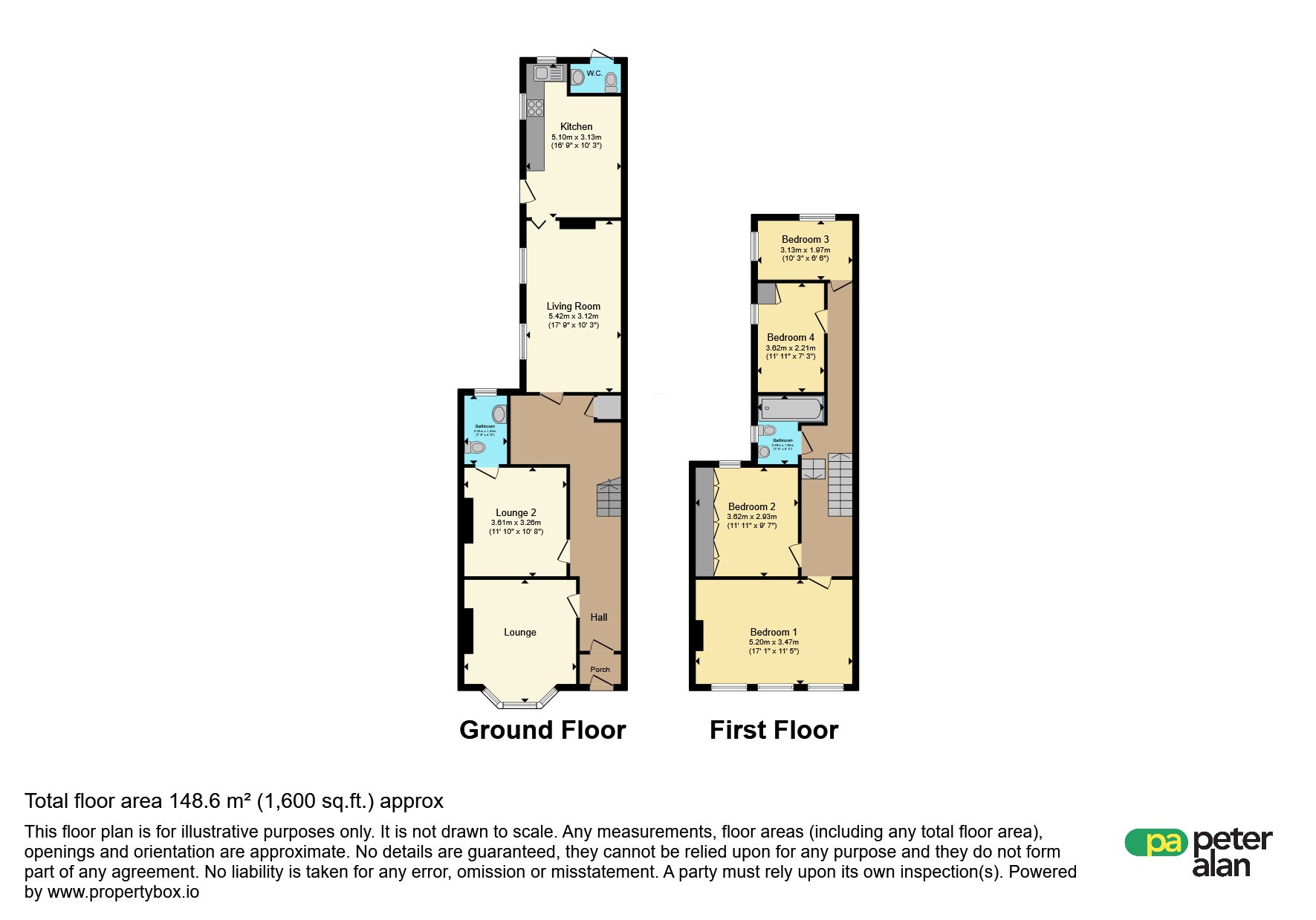 73, De Burgh Street, Cardiff floorplan
