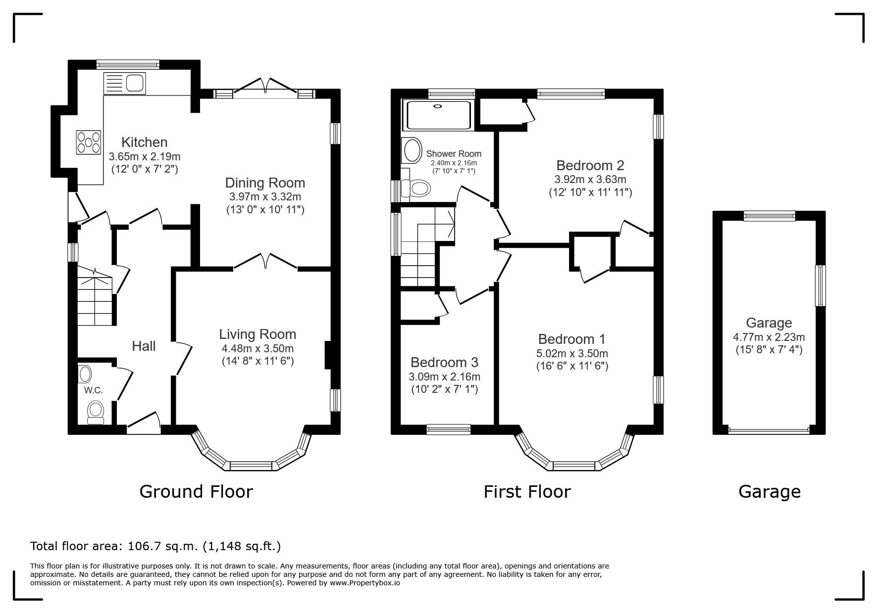 1, Shelley Road, Buckinghamshire floorplan