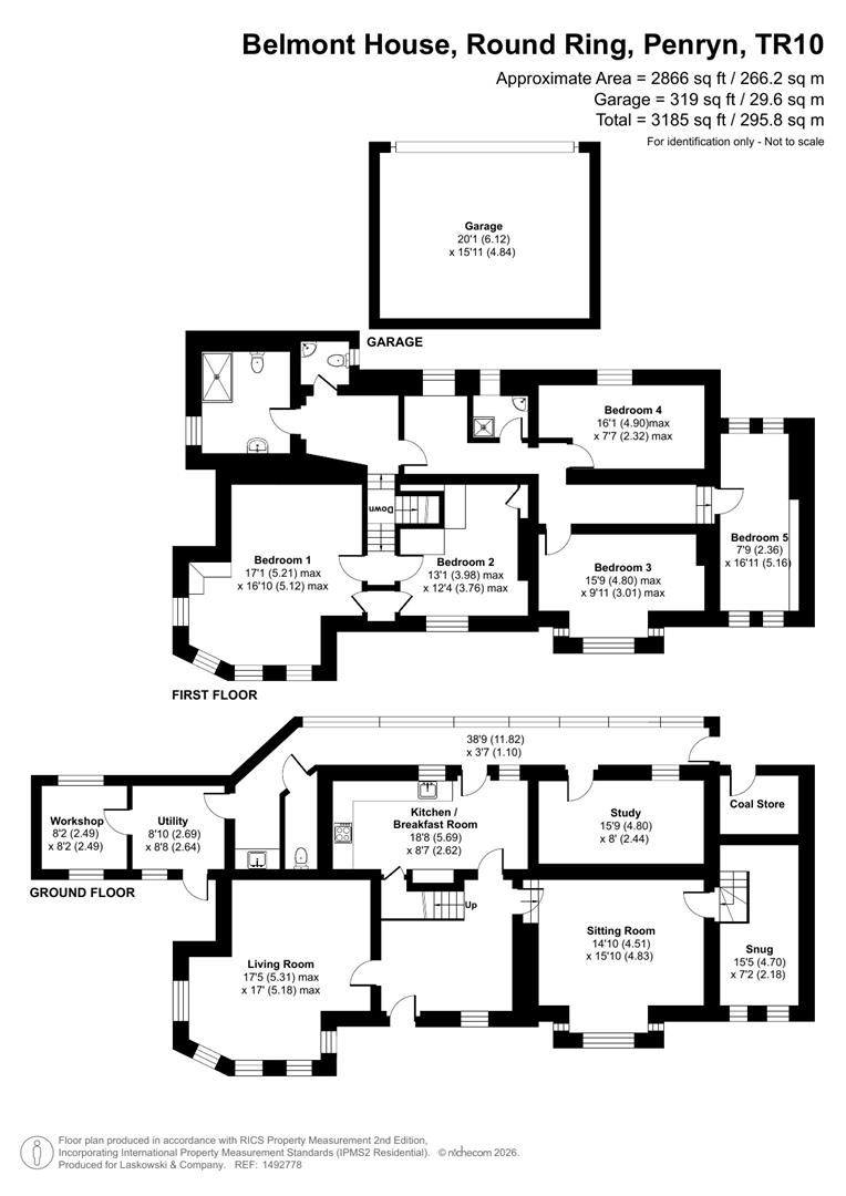 Belmont House, Round Ring, Penryn floorplan