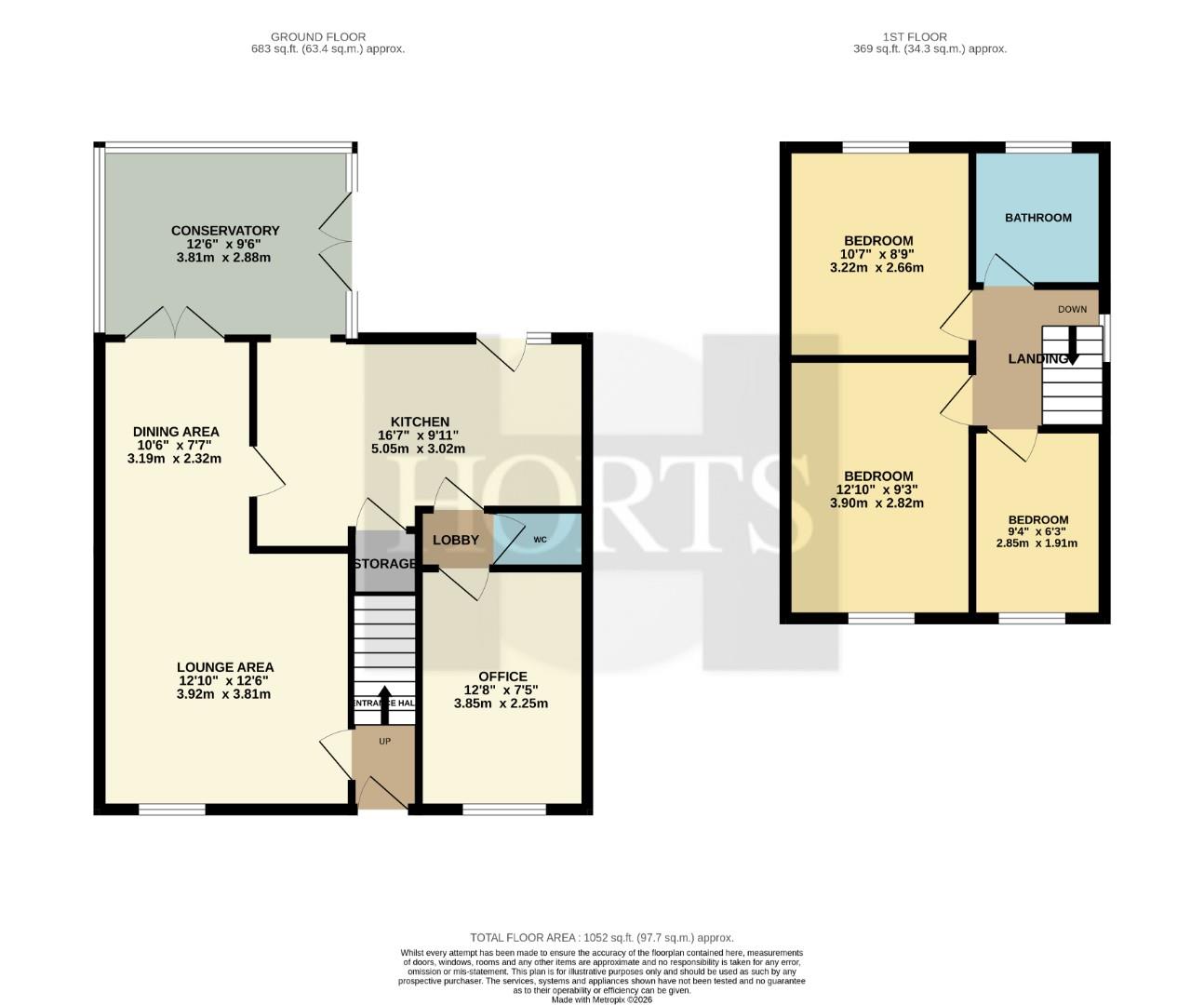 26, Falcon View, Towcester floorplan