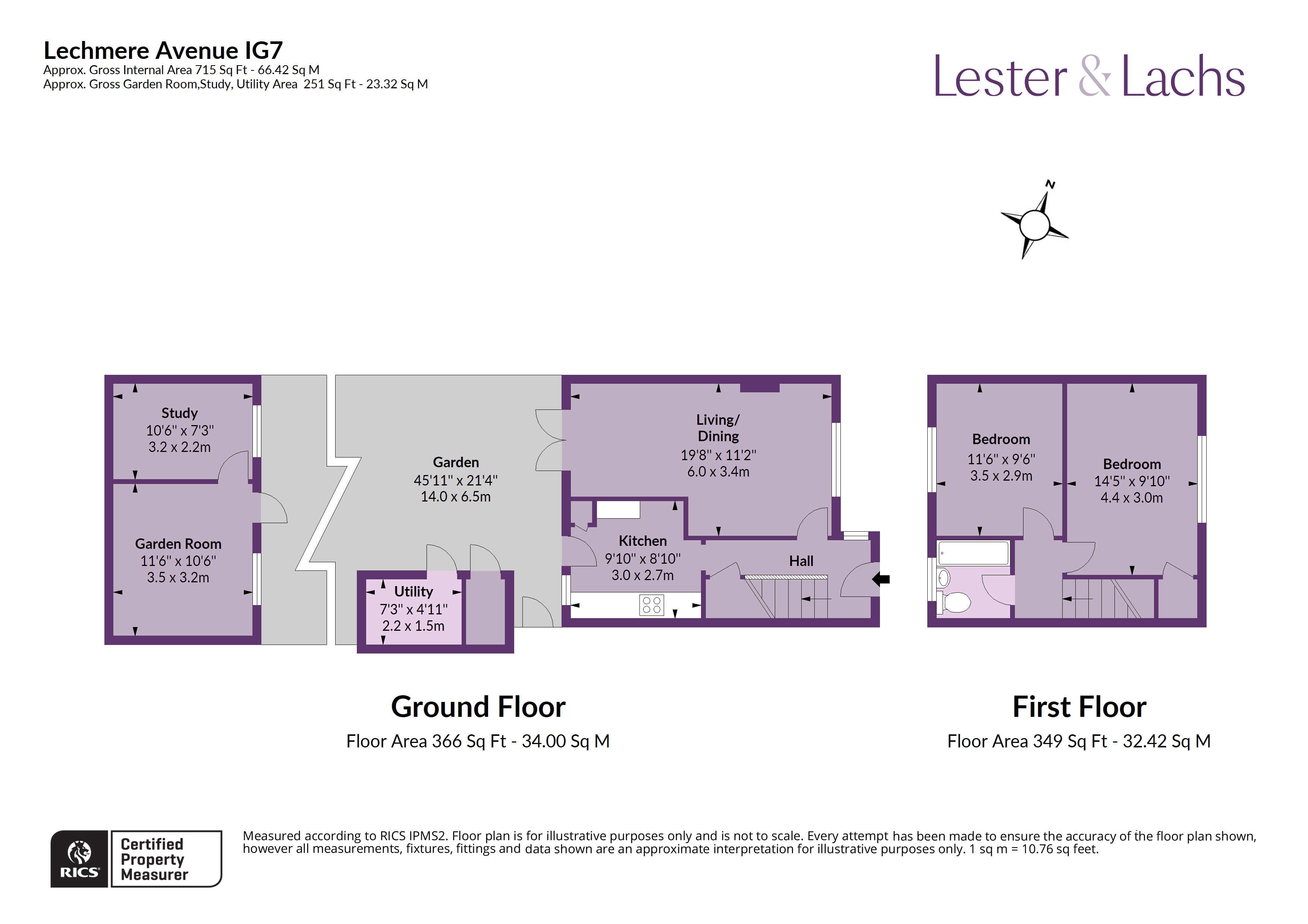 104, Lechmere Avenue, Chigwell floorplan