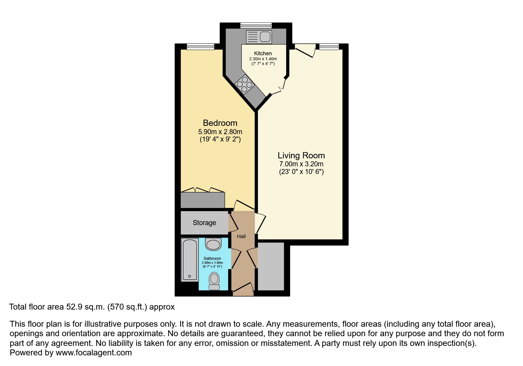 27, Custerson Court, Saffron Walden floorplan