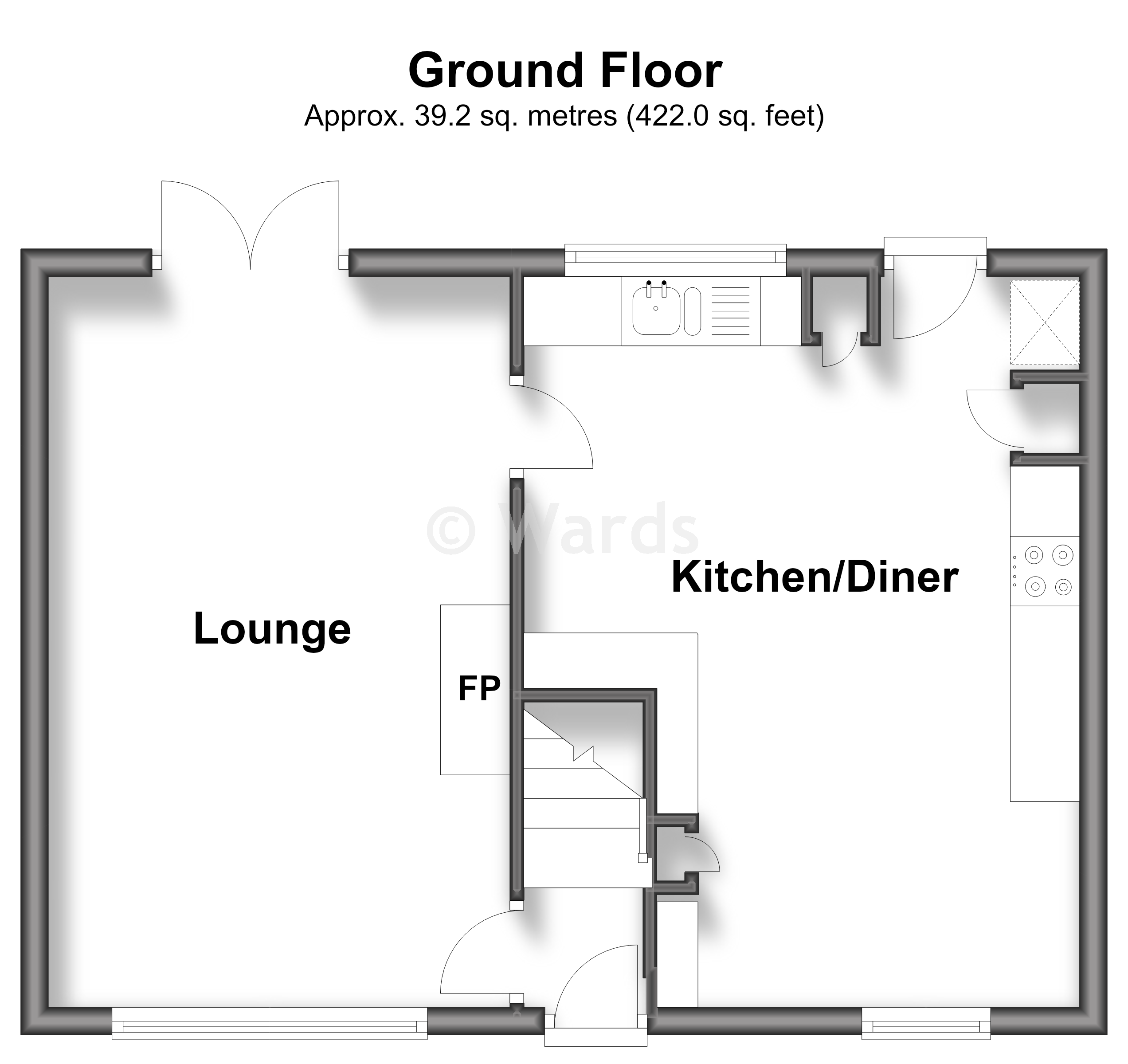 7, Plover Road, Aylesford floorplan