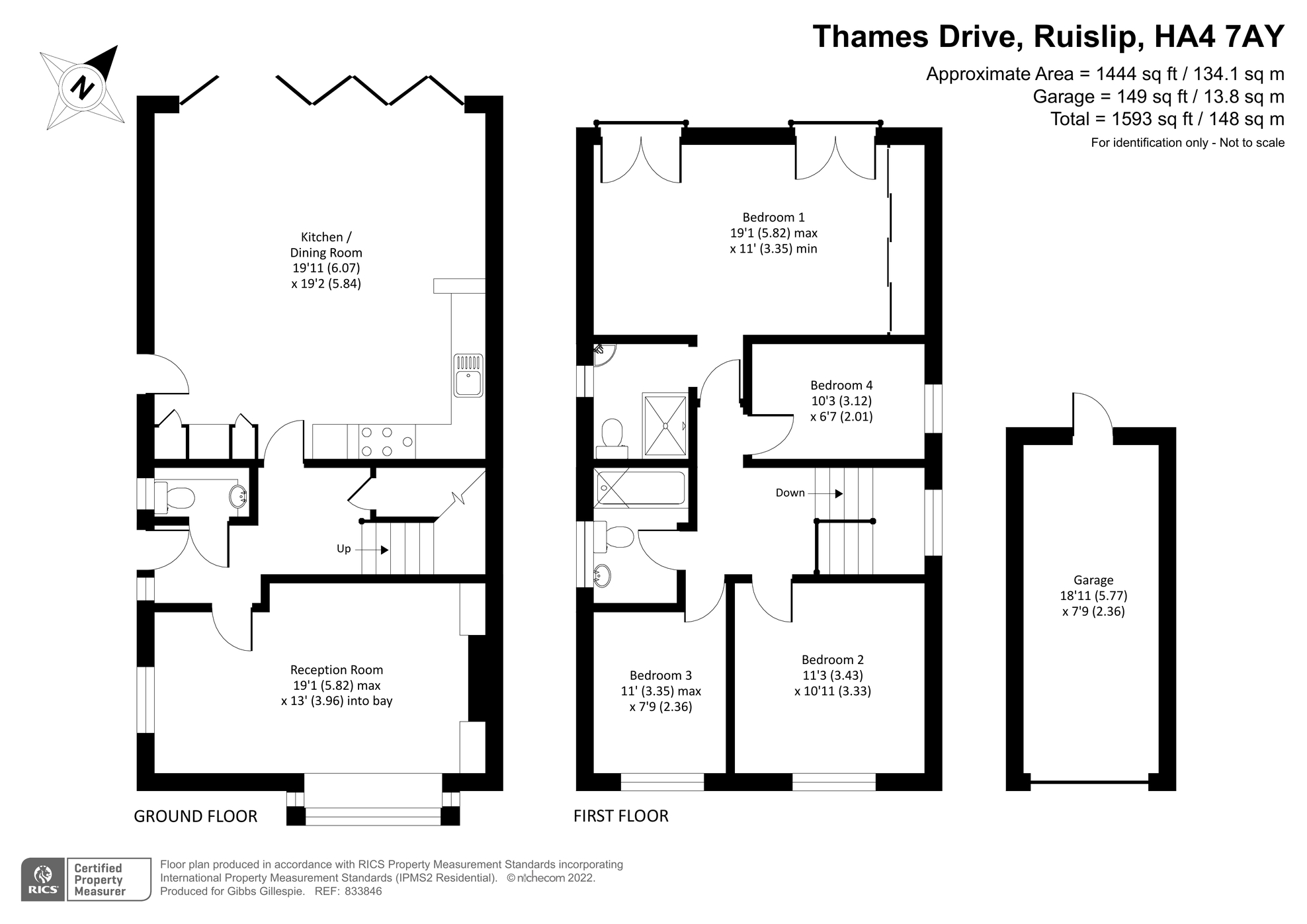 Thames Drive, Ruislip HA4, 4 bedroom detached house for sale 65046643