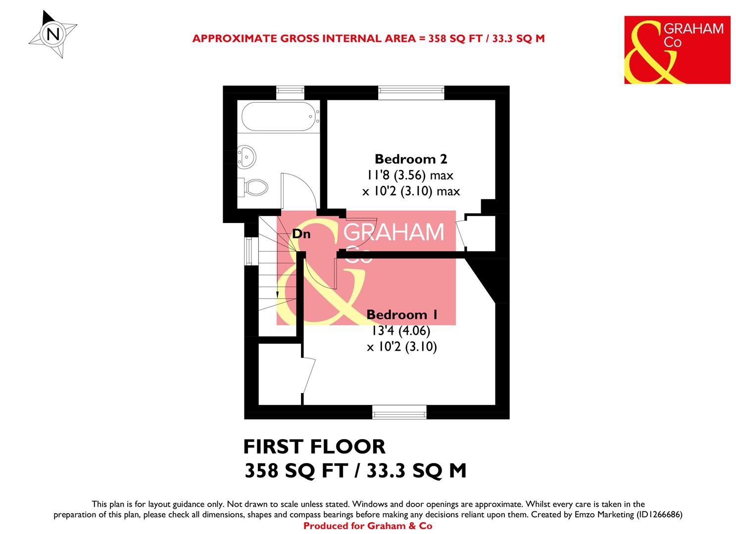24, Ash Tree Road, Andover floorplan