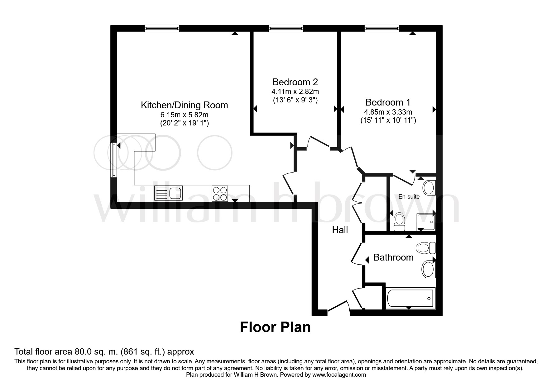 2 Bedrooms Flat for sale in Russet Drive, St.Albans AL4