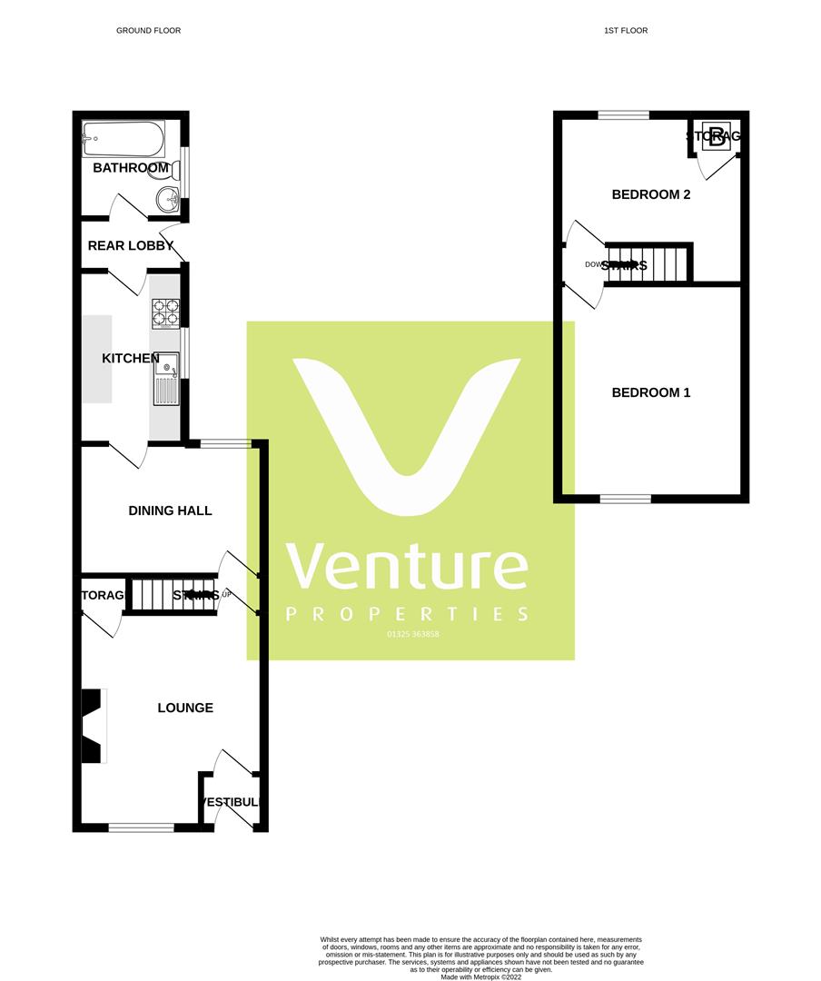 Beaconsfield Street, Darlington floorplan