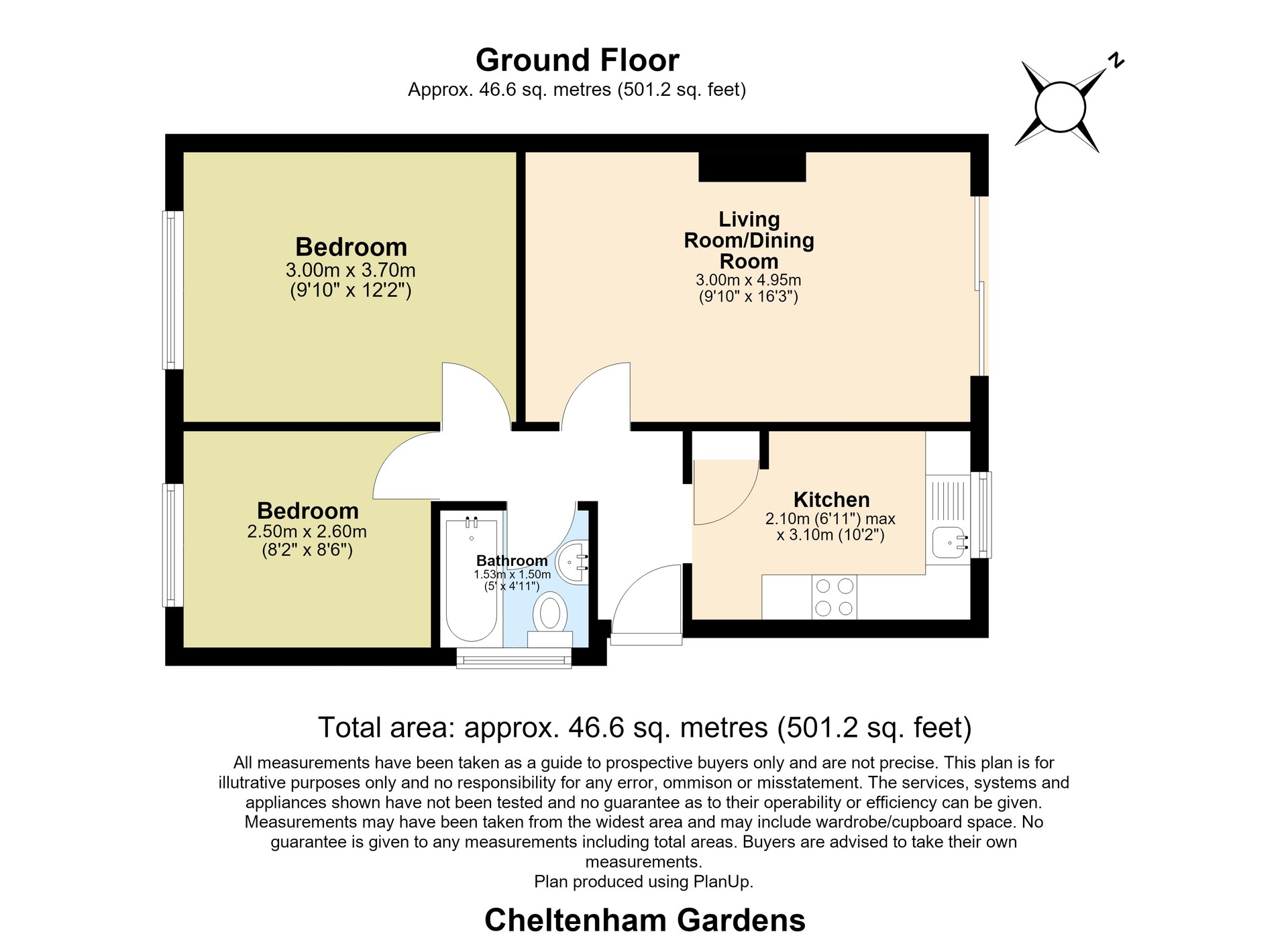 43, Cheltenham Gardens, Loughton floorplan