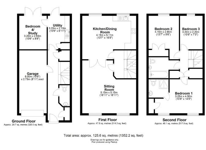 22, Burling Way, Cambridge floorplan