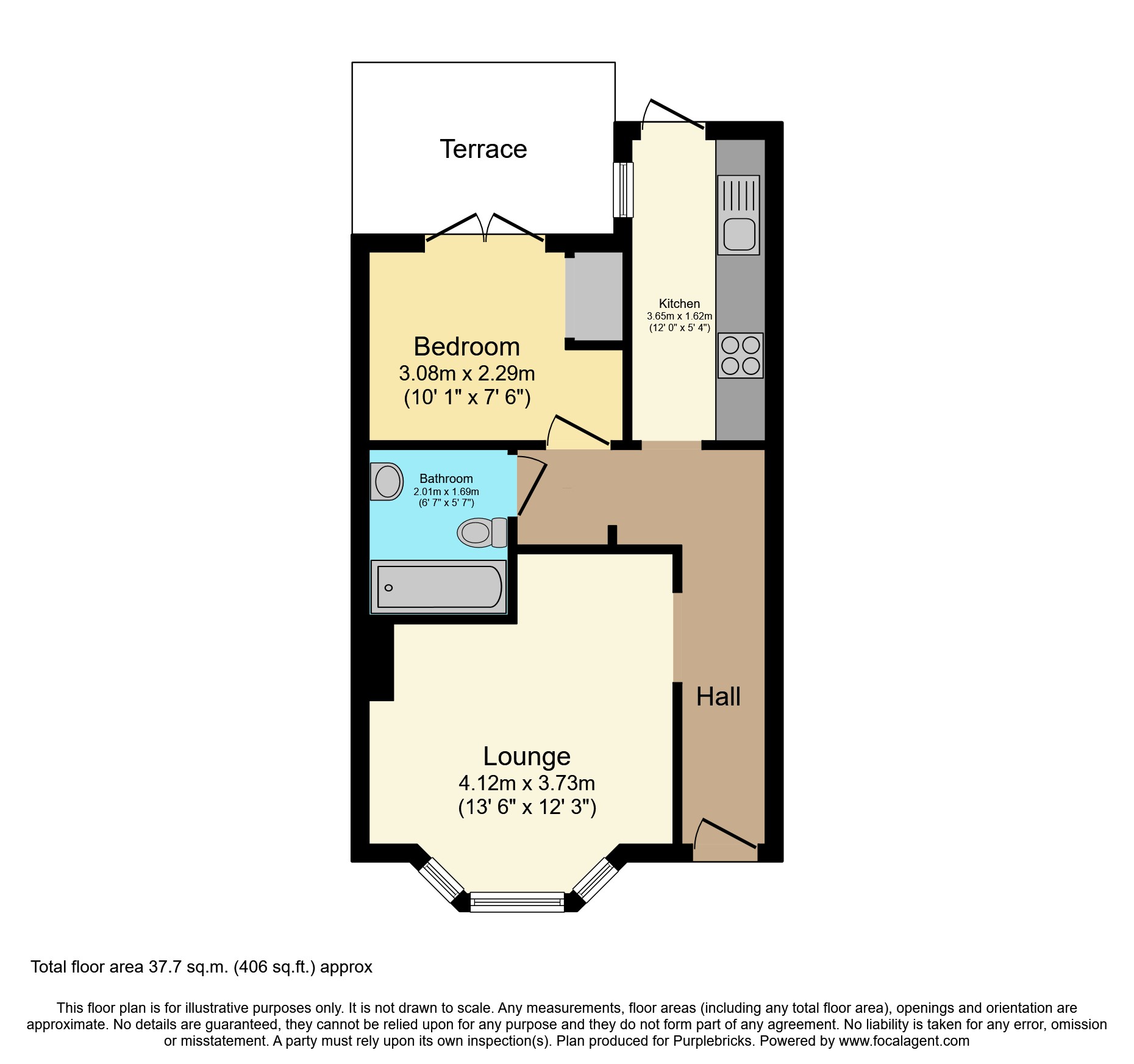 9a, Grantham Road, Brighton floorplan