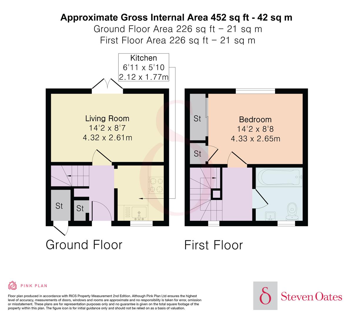 11, The Copse, Hertford floorplan