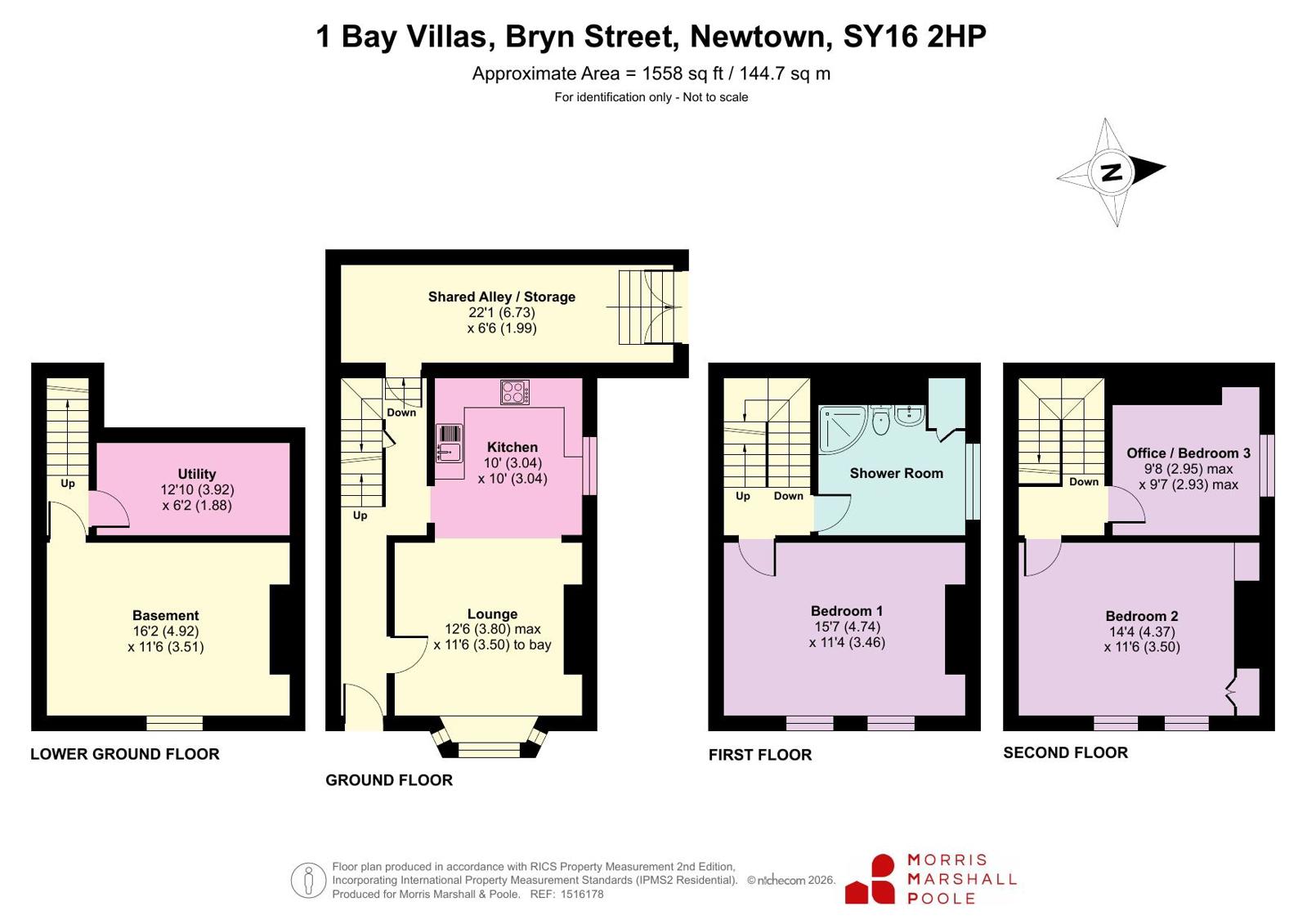 1, Bay Villas, Newtown floorplan