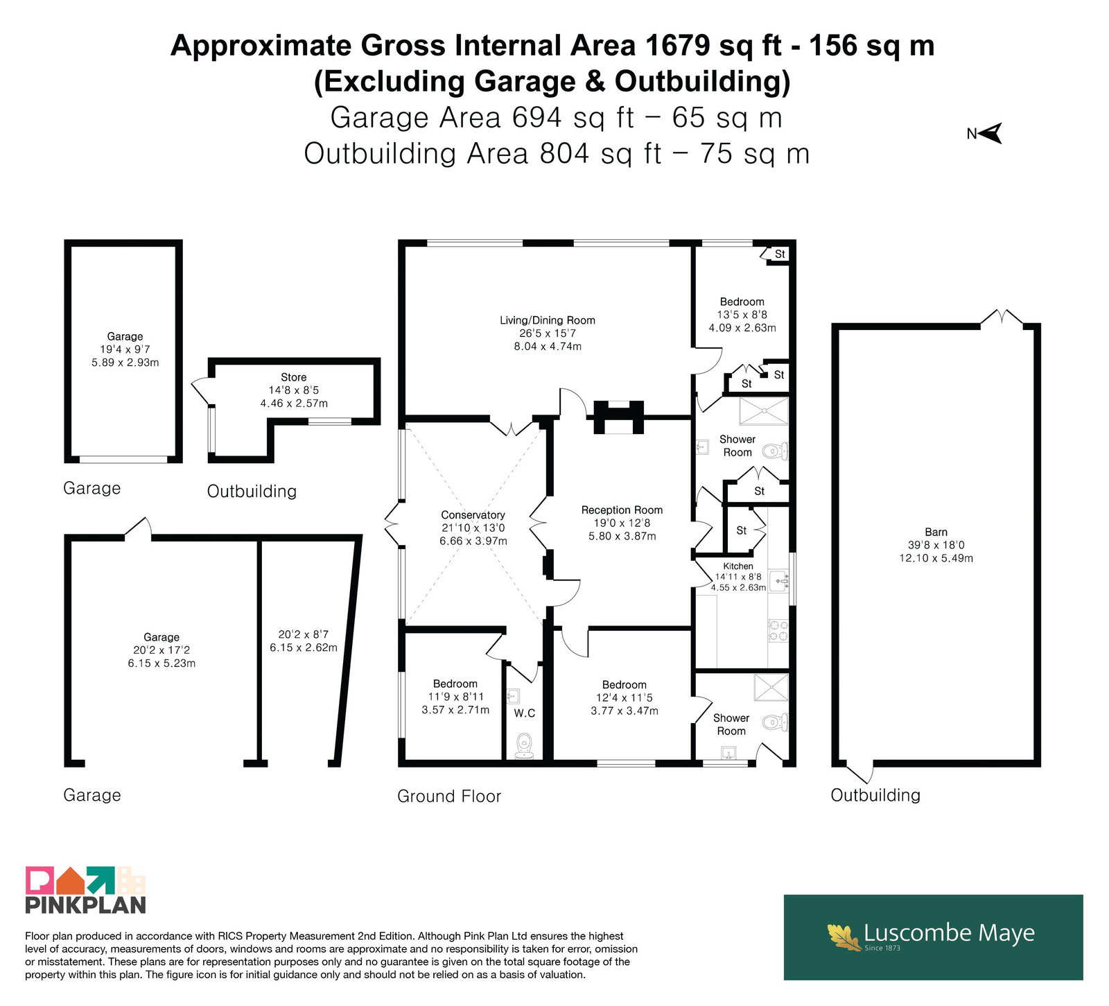 West Dene, South Brent floorplan