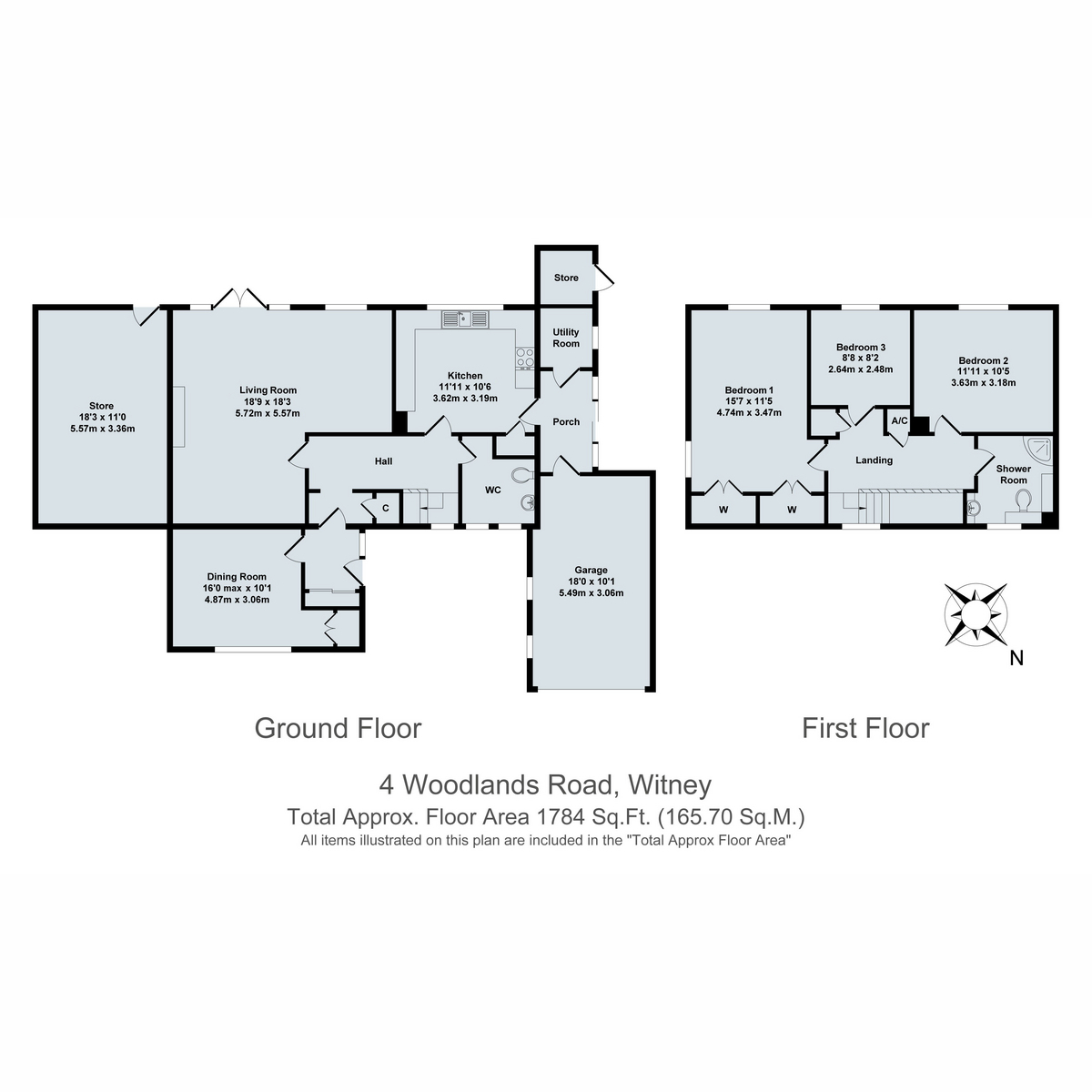 4, Woodlands Road, Witney floorplan