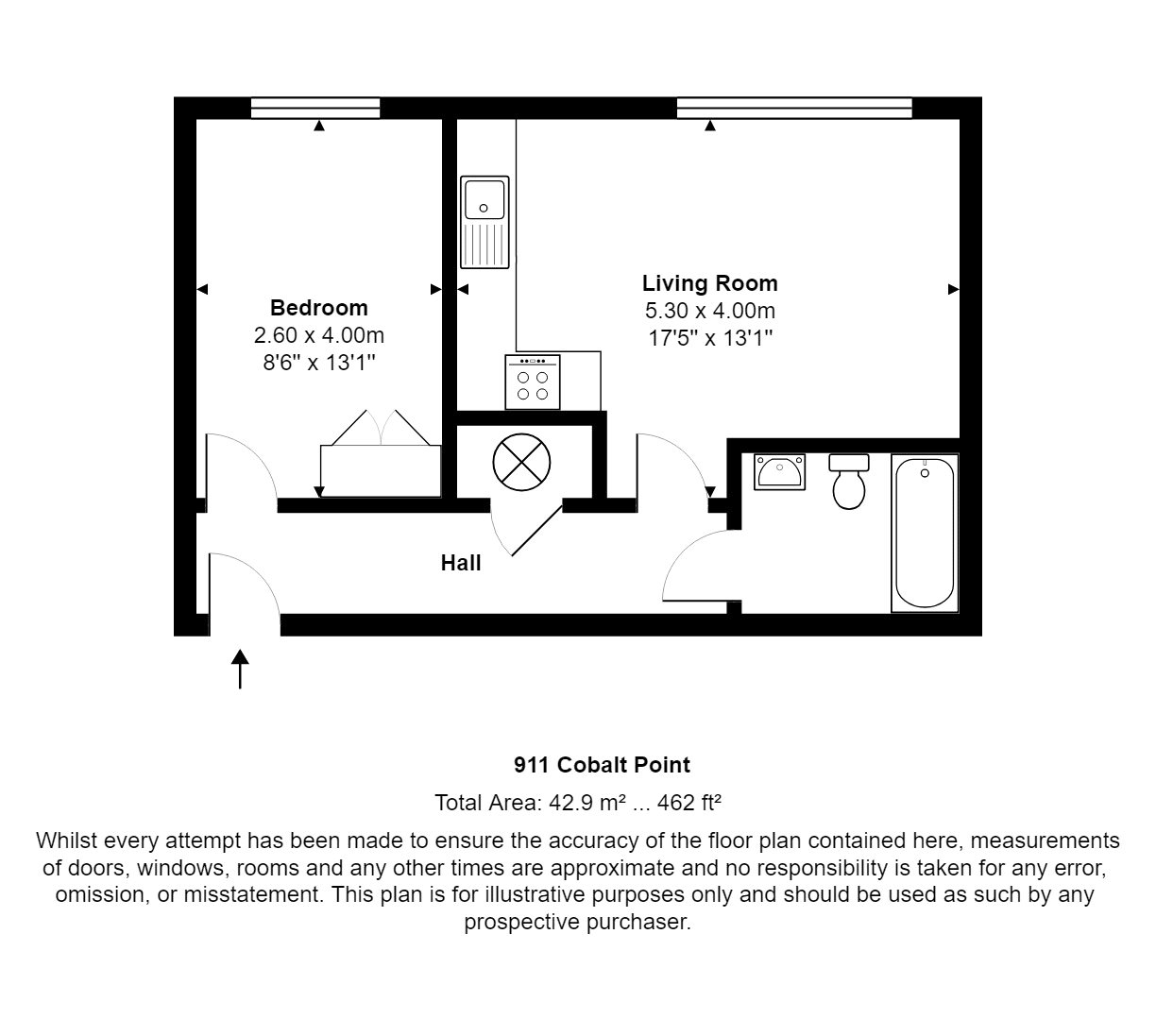 1 Bedrooms Flat for sale in Cobalt Point, 38 Millharbour, South Quay, London E14