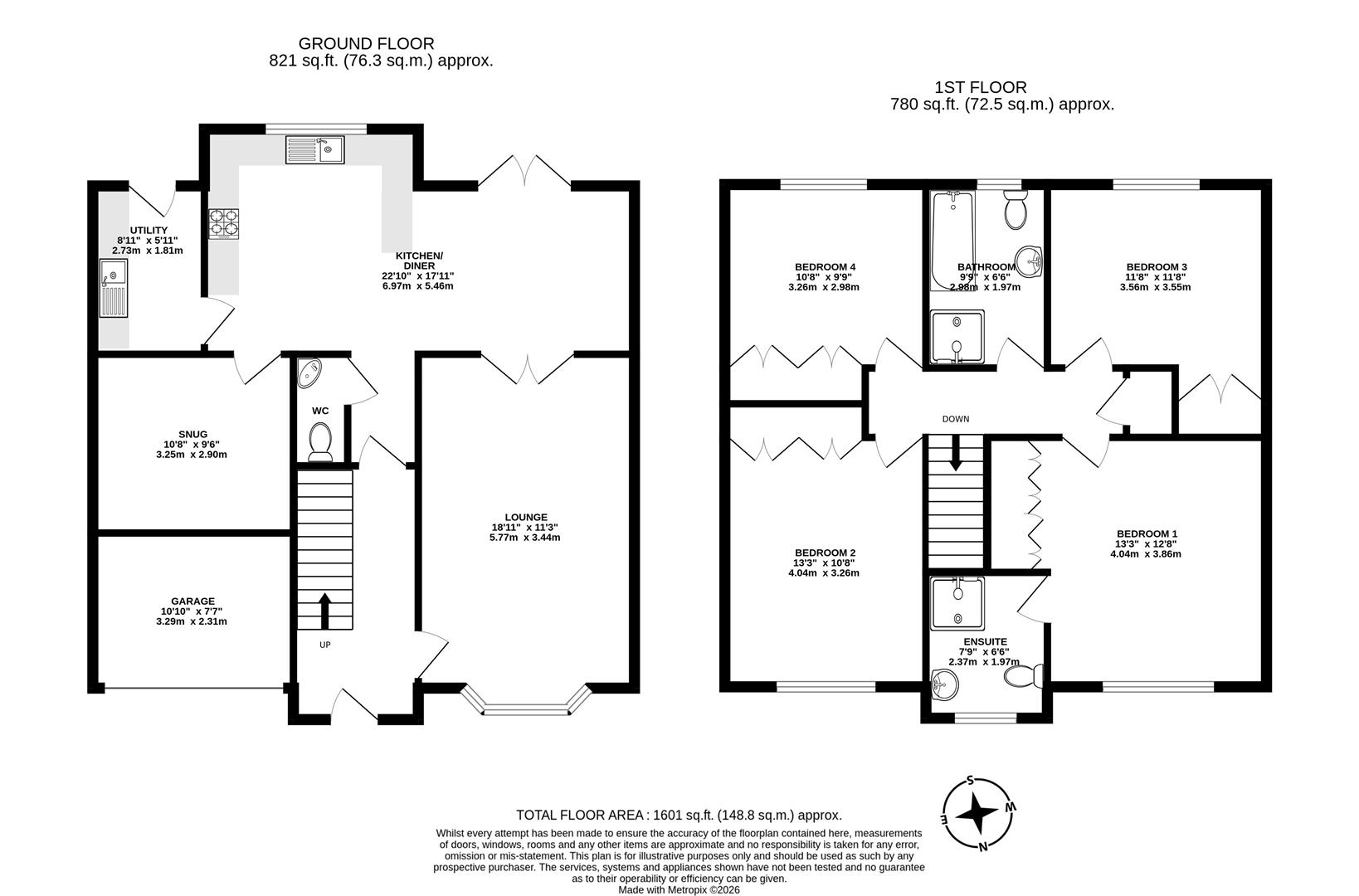 Dunlin Drive, Scunthorpe floorplan