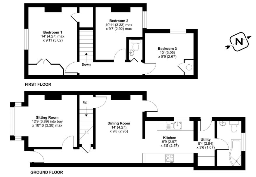 Chestnut Avenue, Eastleigh floorplan