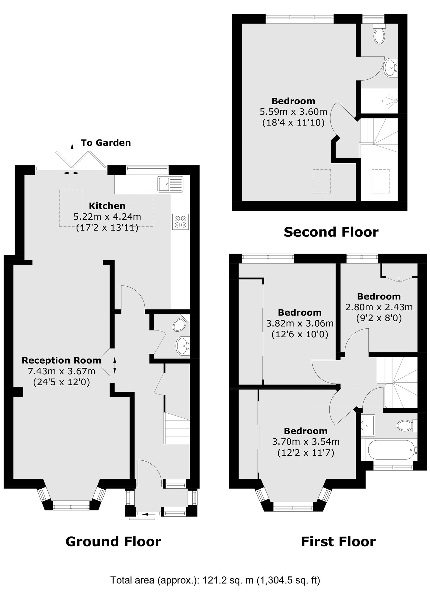 241, Lower Richmond Road, Richmond floorplan