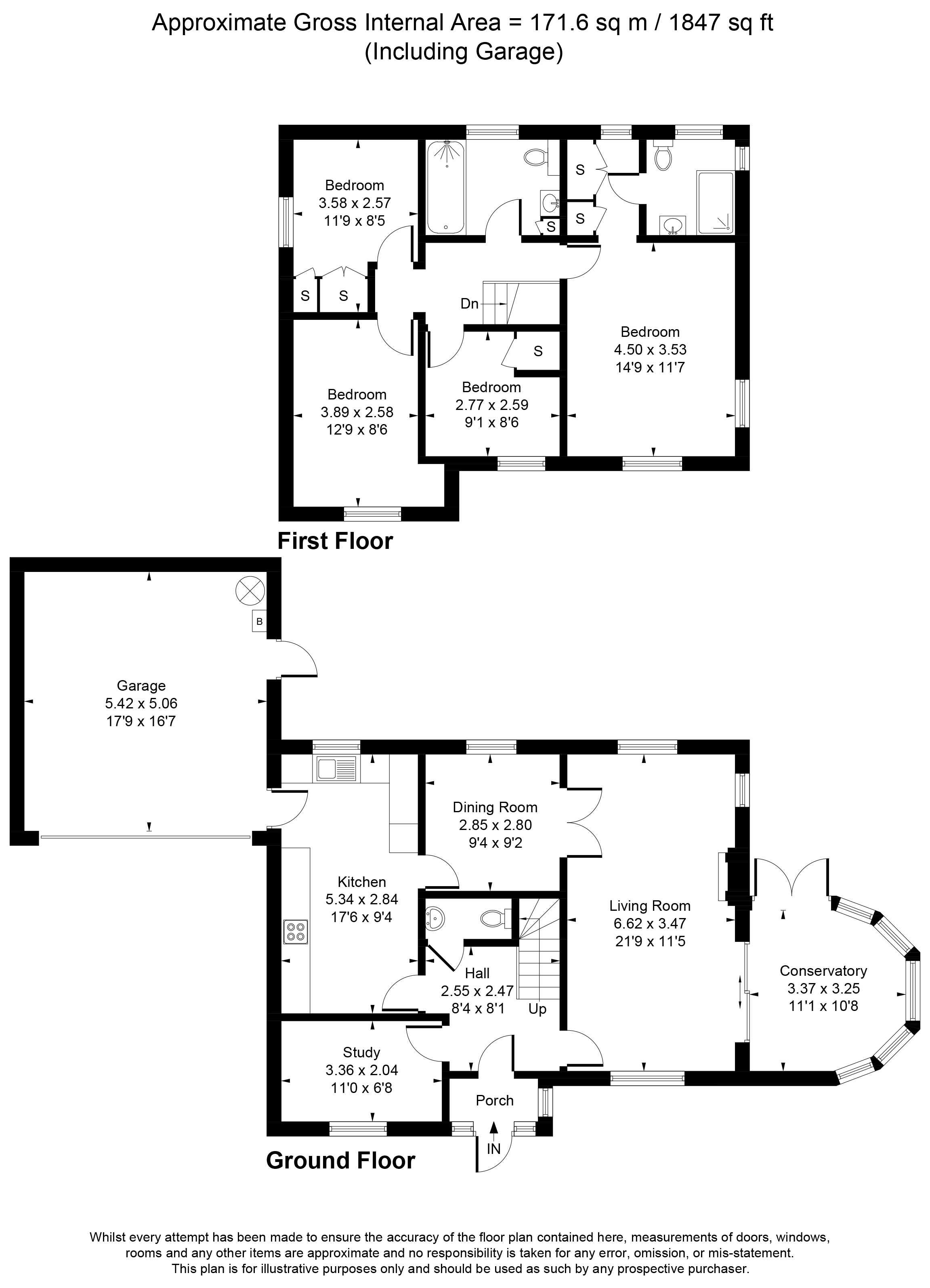 11, Manor Park, Staines-upon-Thames floorplan
