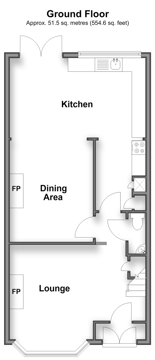 Sunnymead Avenue, Gillingham floorplan