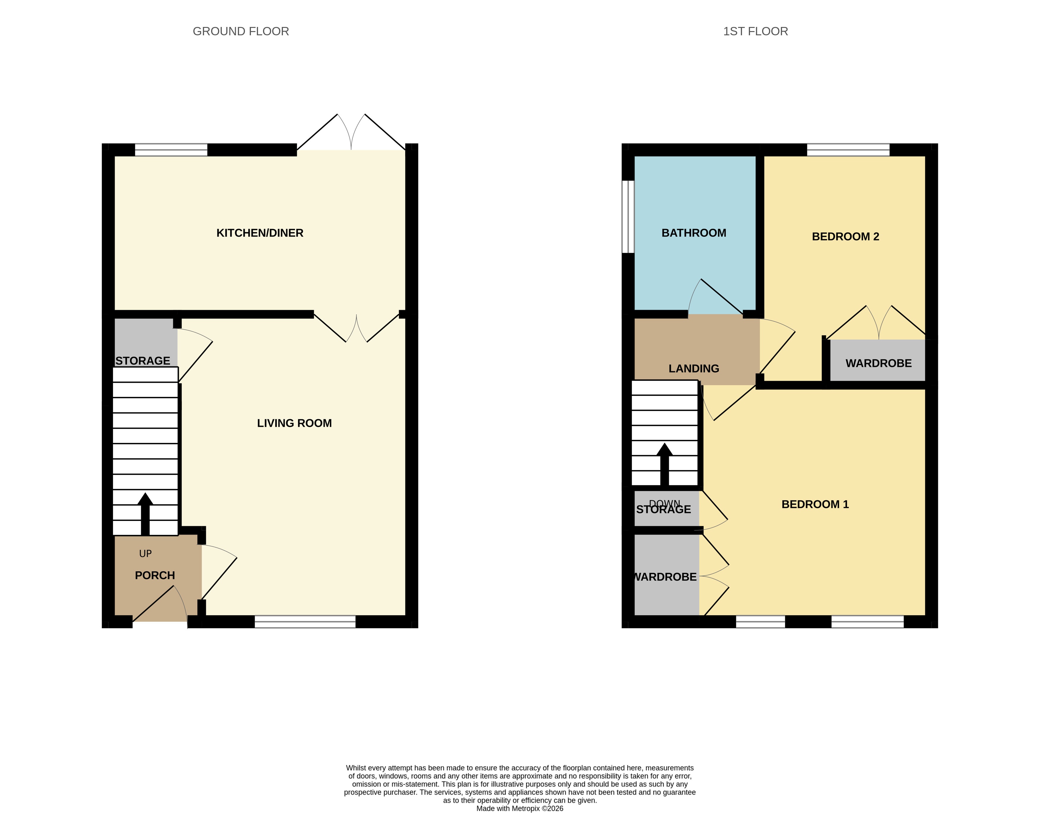 8, Nairn Court, Kilwinning floorplan