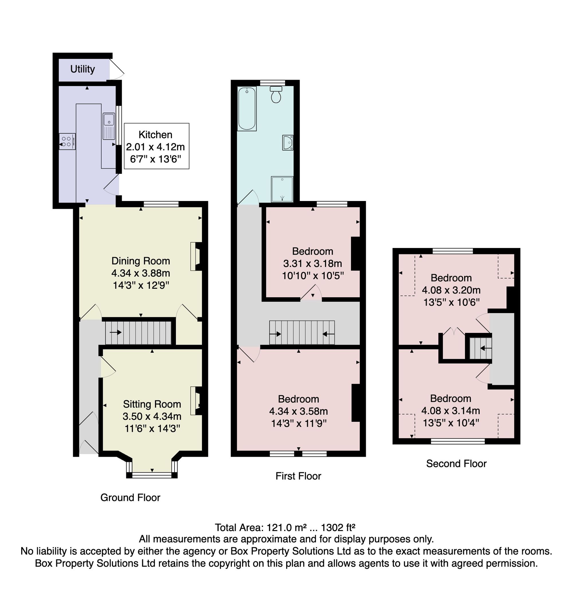 10 Albany Road, Harrogate floorplan