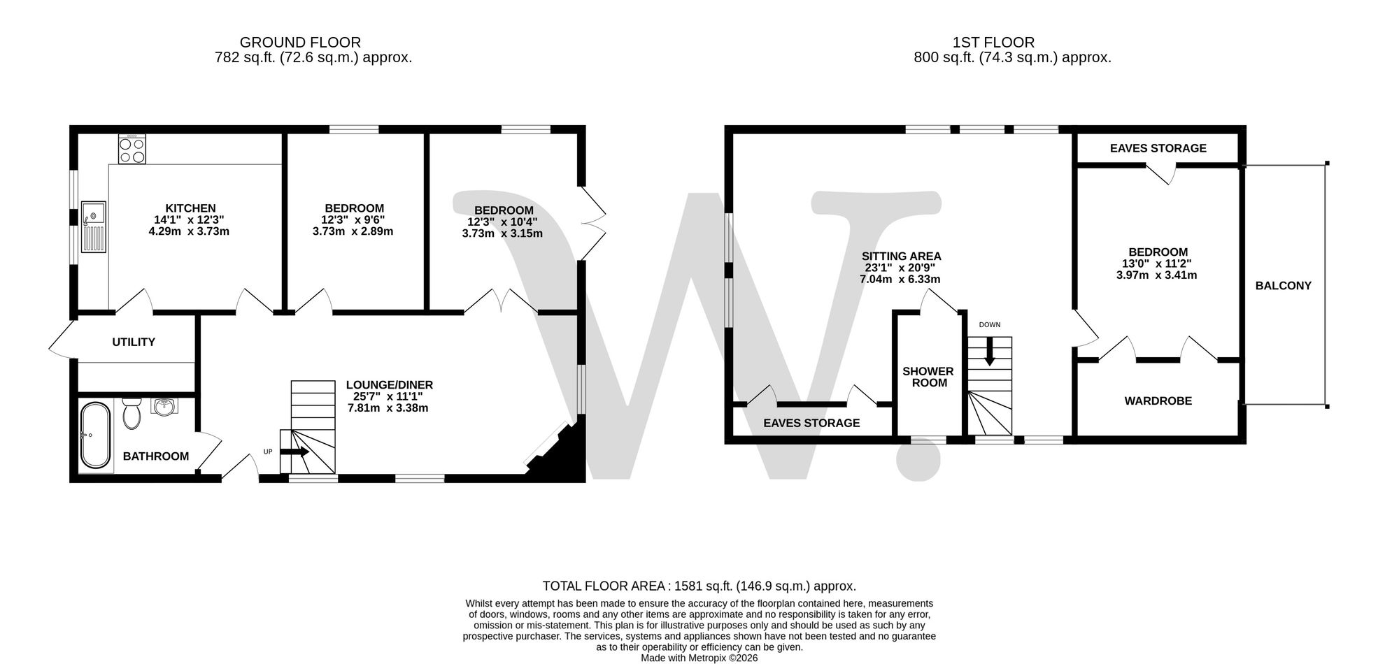 23 Dereham Road, Norwich floorplan