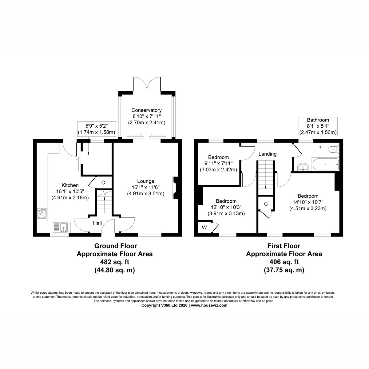 43, Grange Lane, Doncaster floorplan