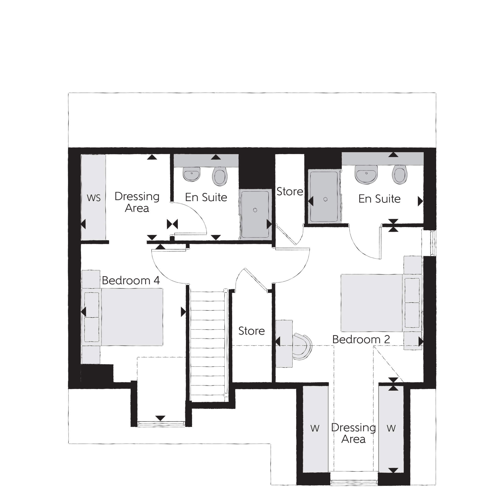 63, Trumps Green Road, Virginia Water floorplan