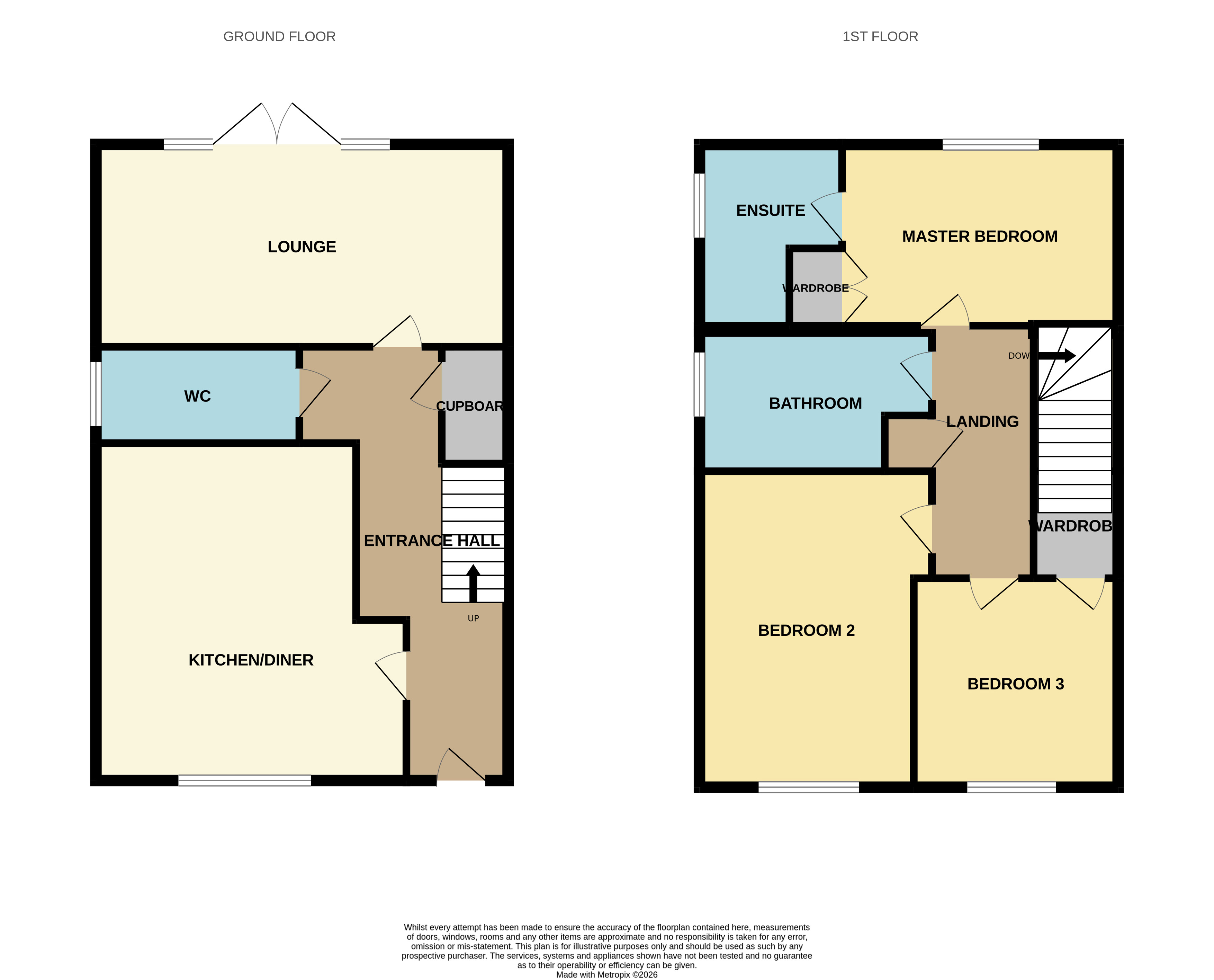 40, Sparrowdale Close, Atherstone floorplan