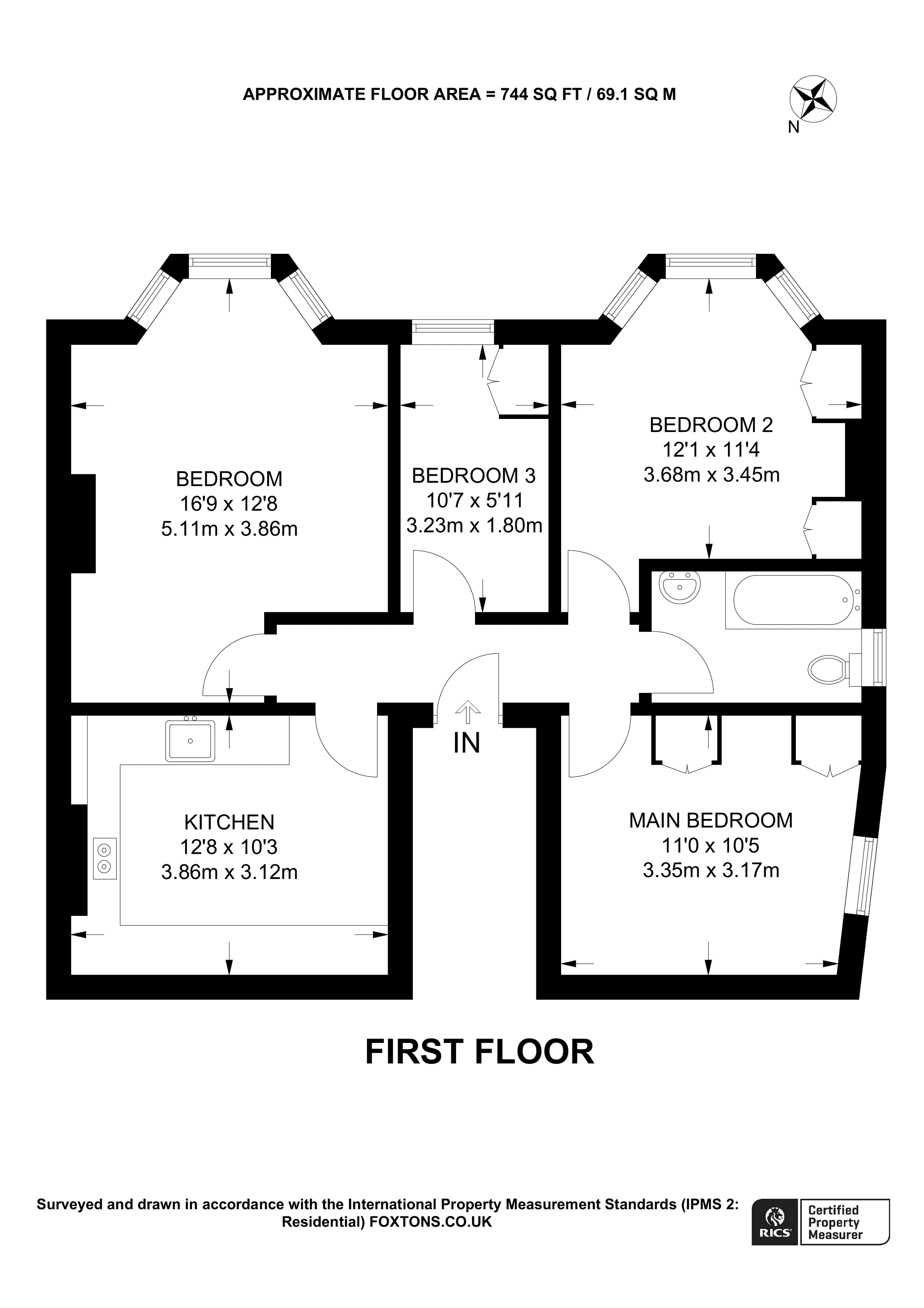 Priests Bridge, Barnes, London SW14, 3 bedroom flat to rent 64563520 PrimeLocation