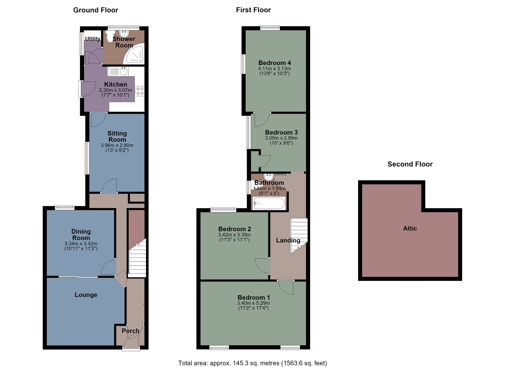 1 Henrietta Street, Swansea floorplan