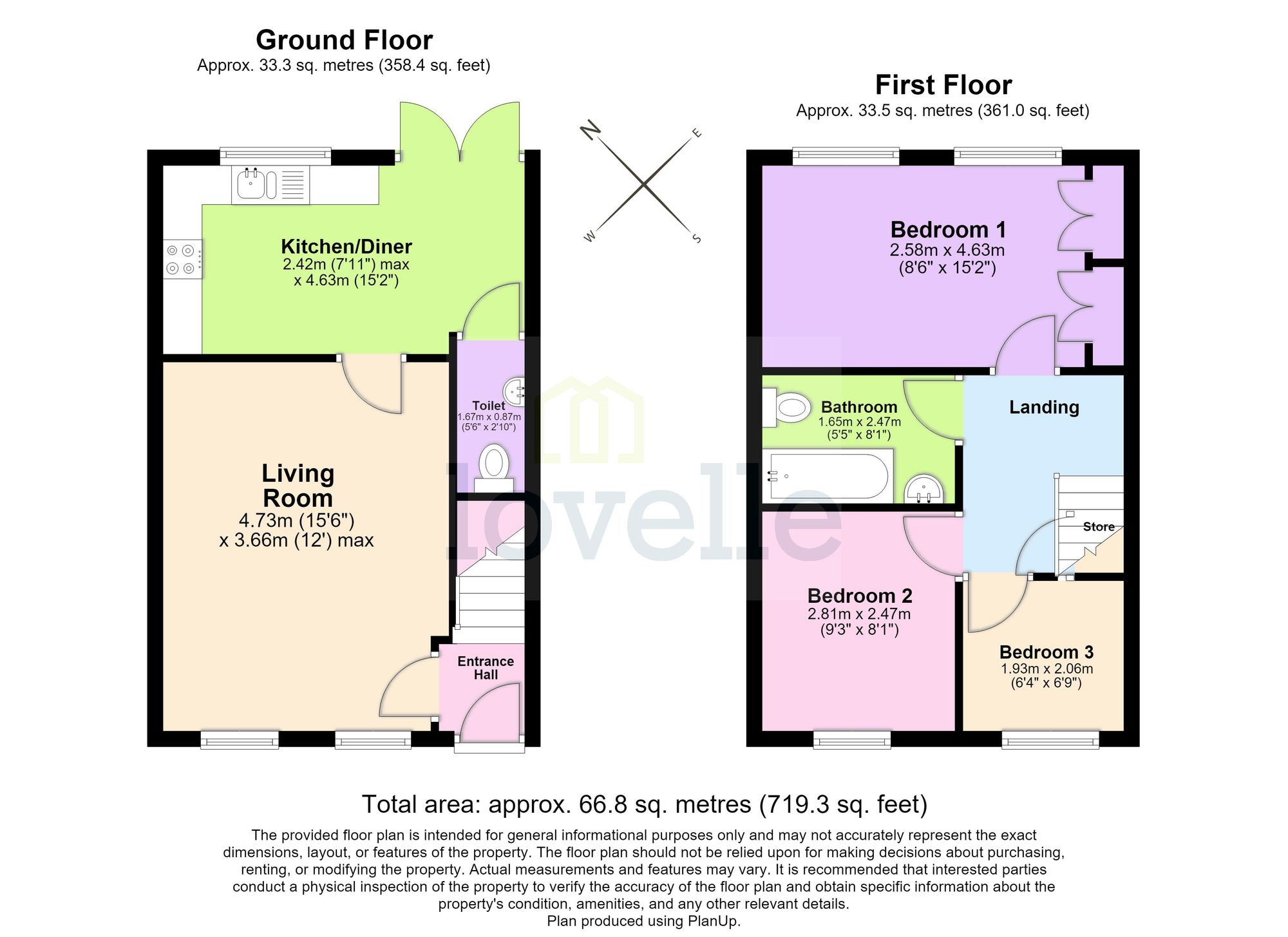 11 Poachers Rise, Grimsby floorplan