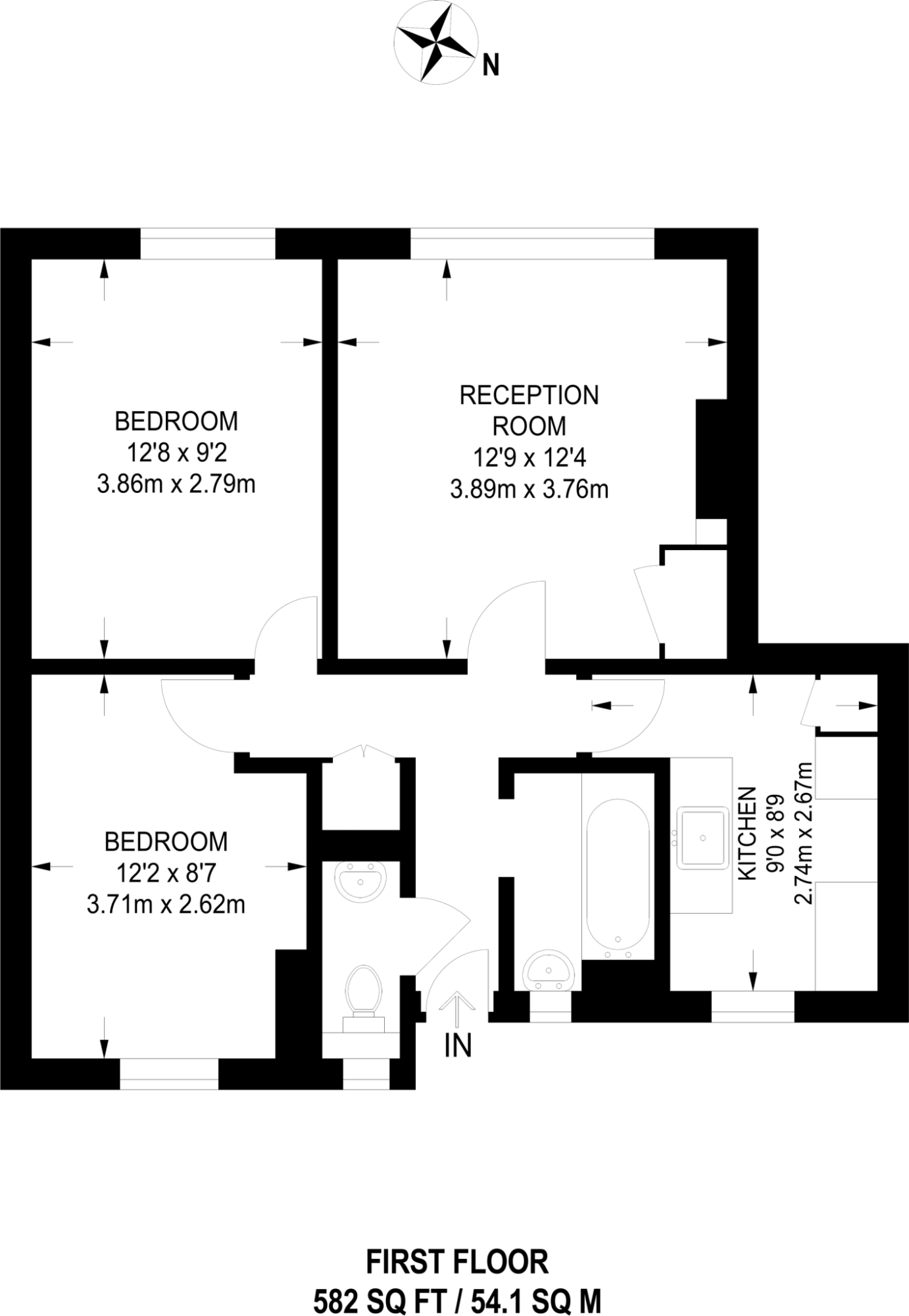 White City Estate, London W12, 2 bedroom flat for sale 62220178