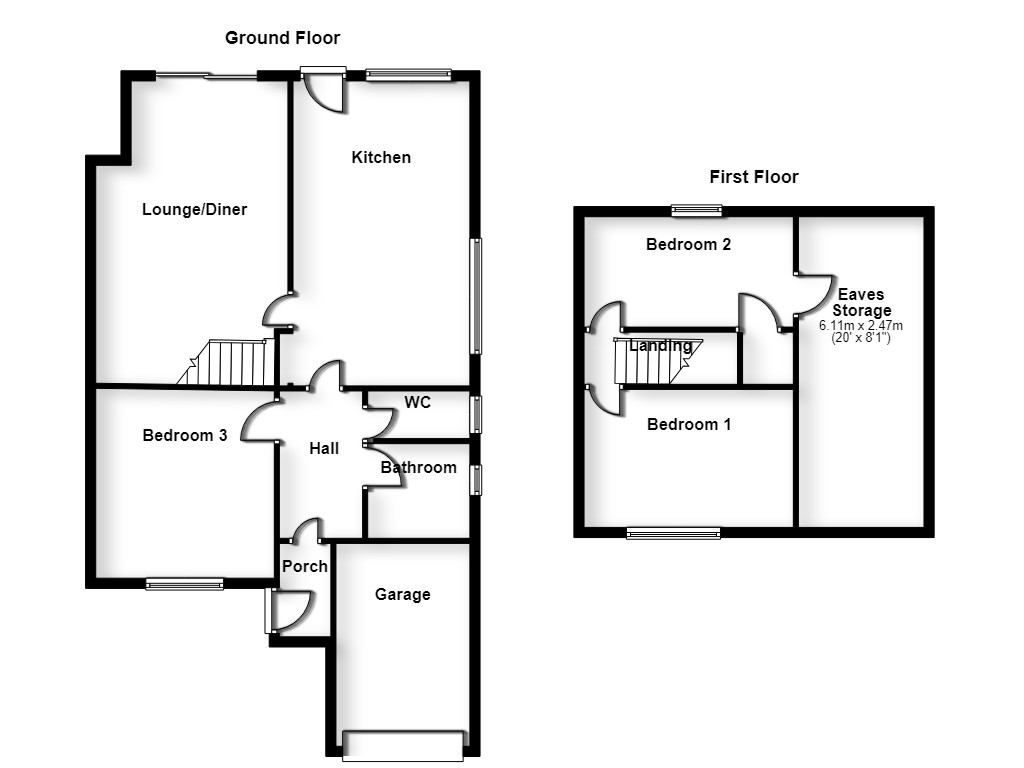 11, Melbourne Avenue Aston, Sheffield floorplan