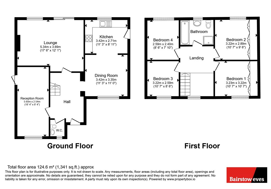 1, Mallow Close, Croydon floorplan