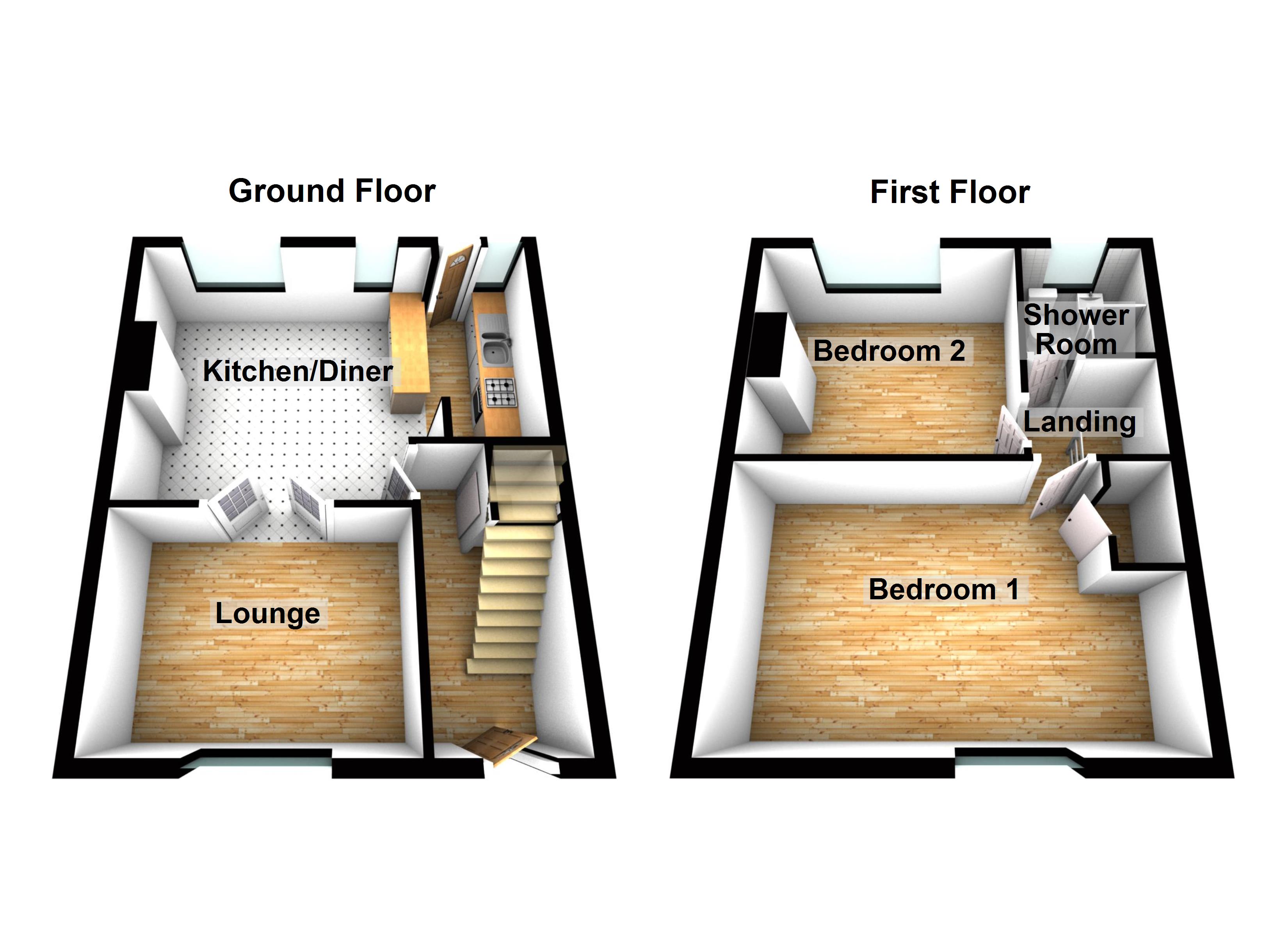 2 Bedrooms Terraced house for sale in Shroffold Road, Bromley, Kent BR1