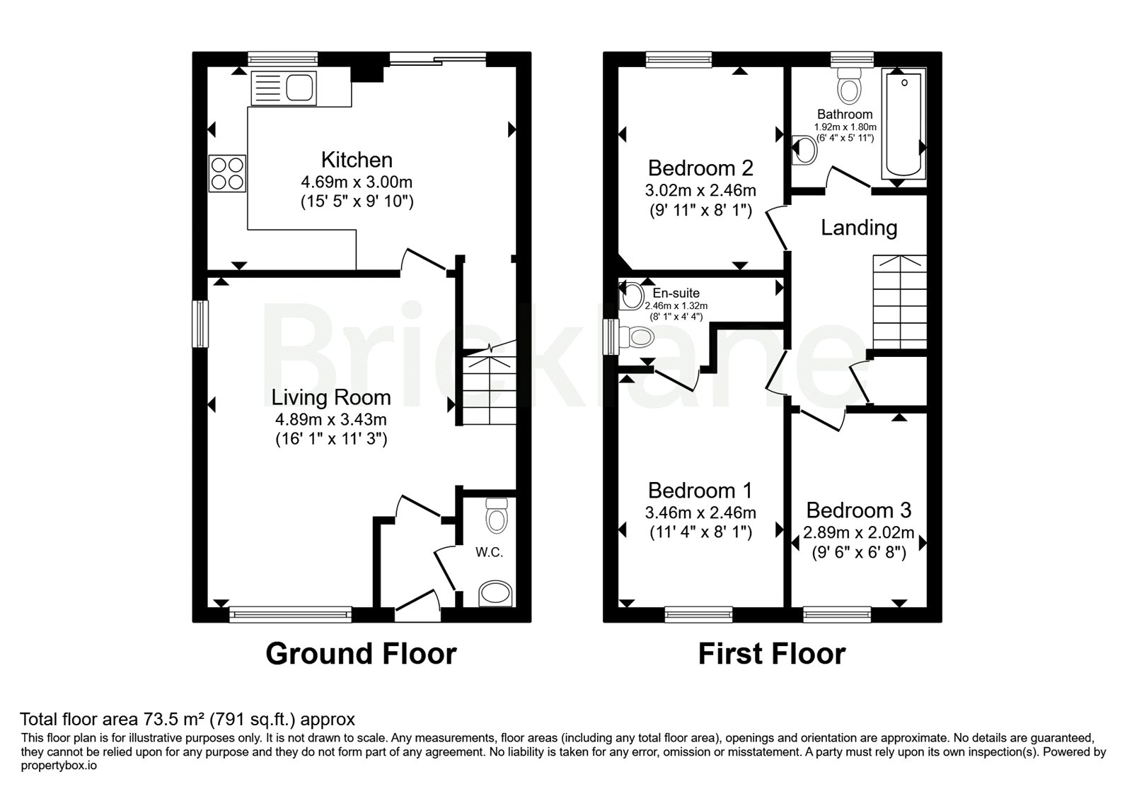 16, Blackbird Road, Arundel floorplan