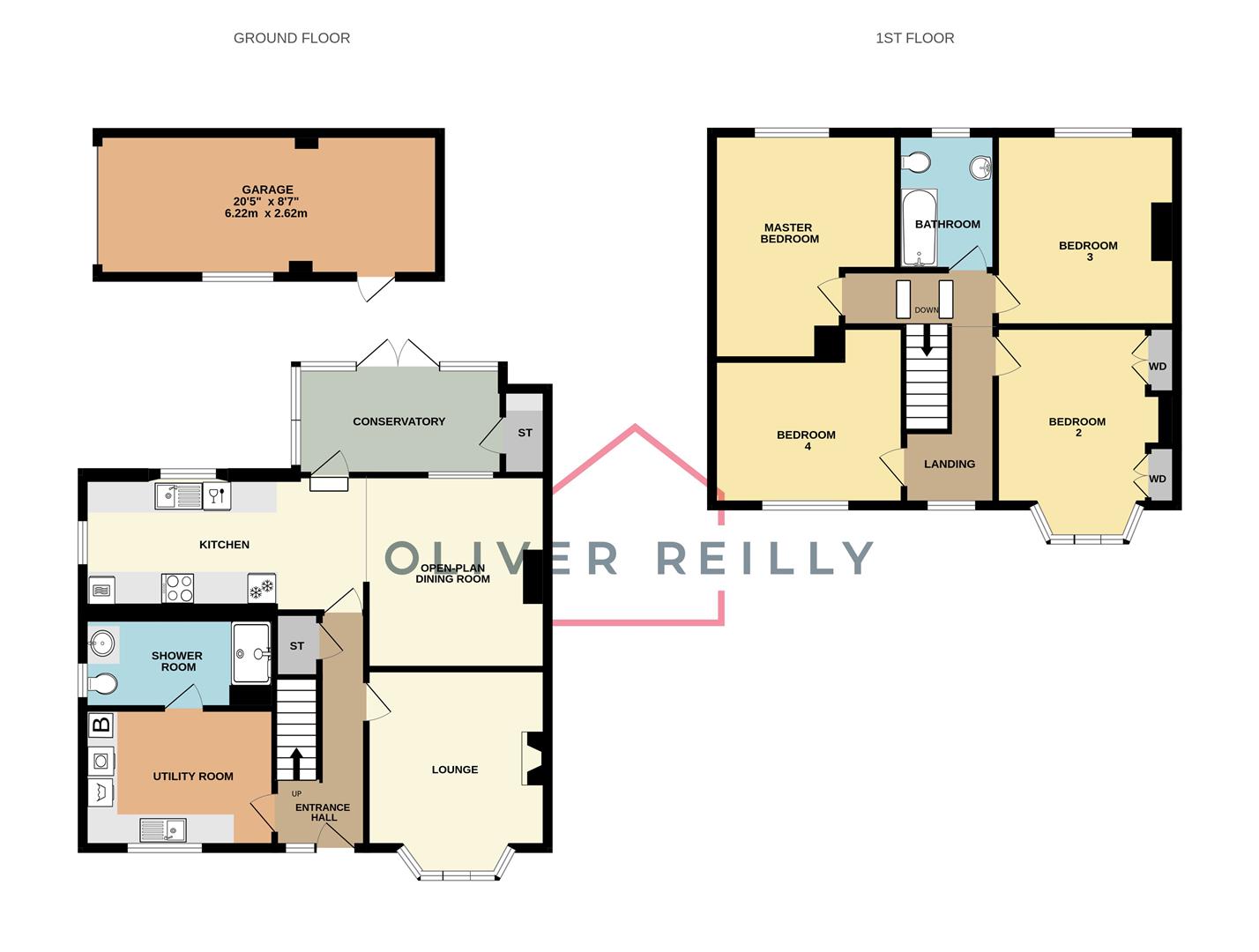 Elm Avenue, Newark floorplan