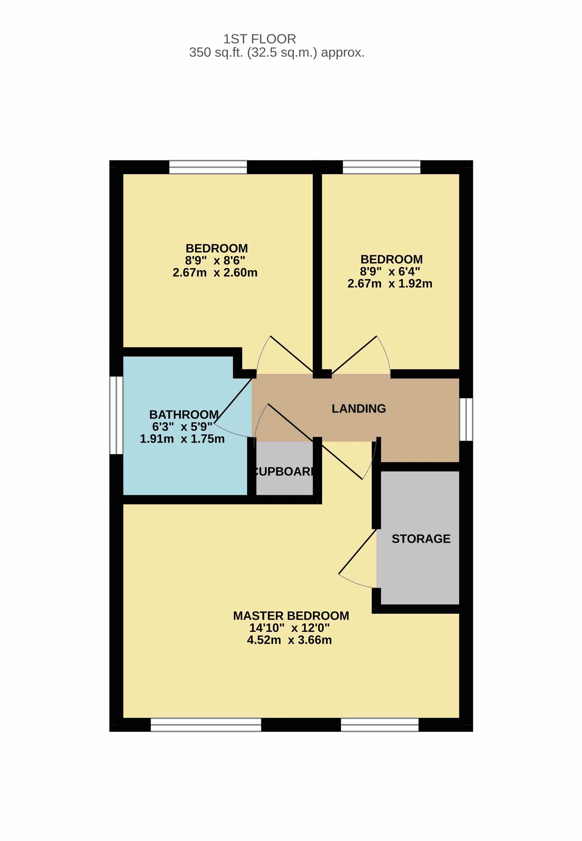 25 Launceston Road, Manchester floorplan