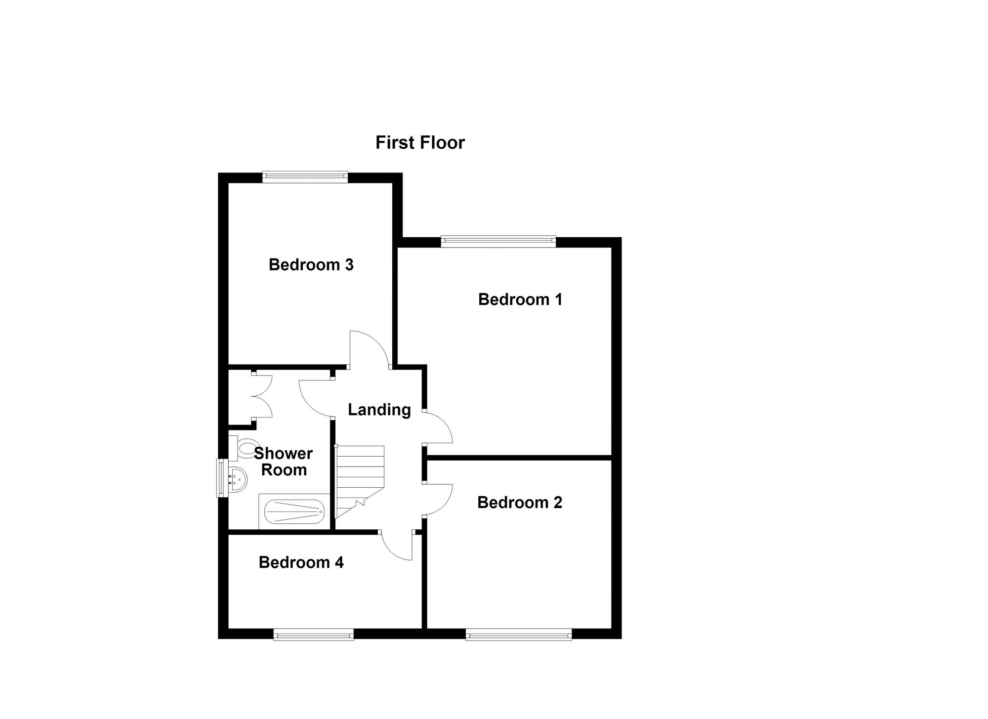 28 Ladybridge Avenue, Manchester floorplan