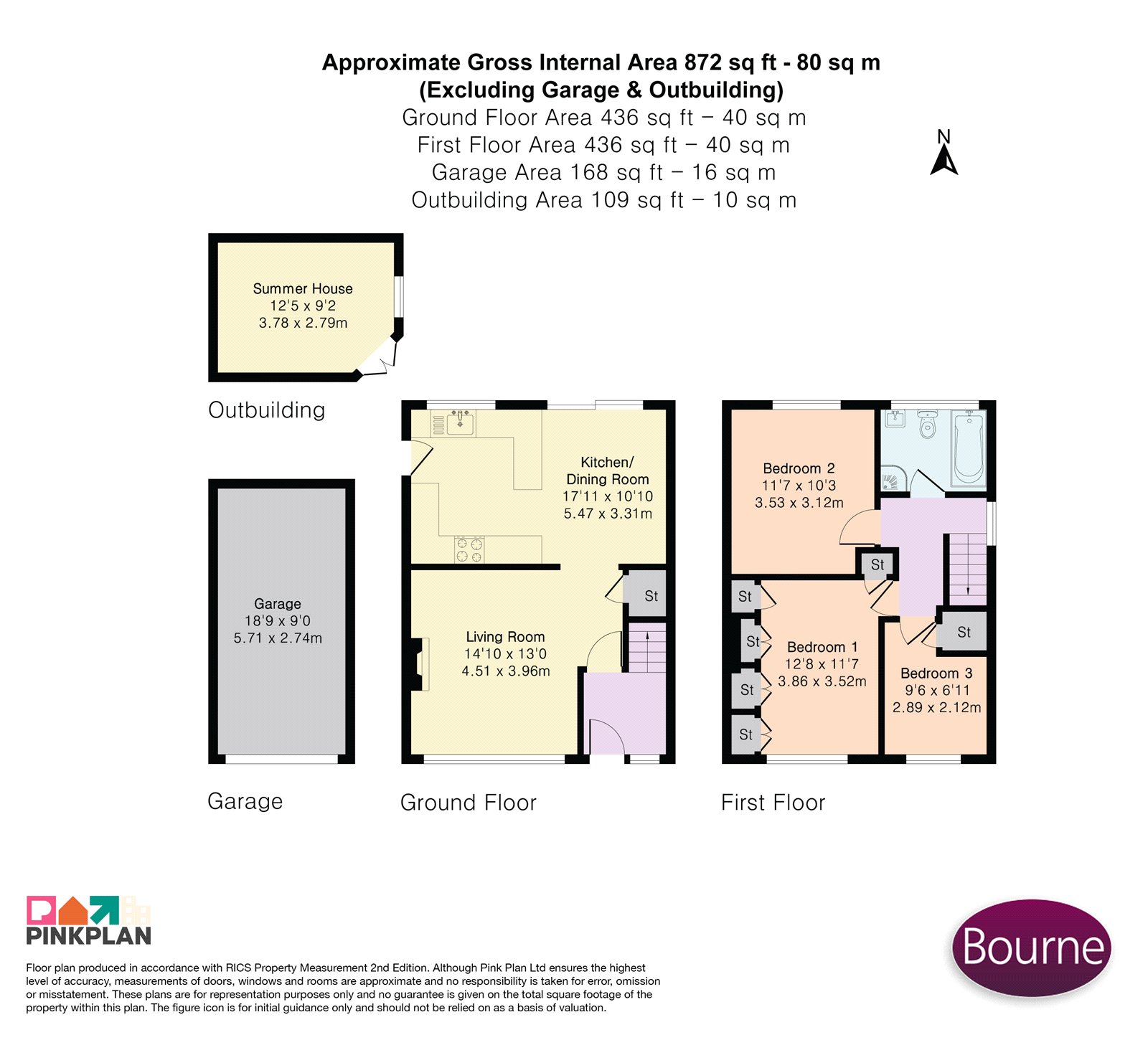 272, Grange Road, Guildford floorplan