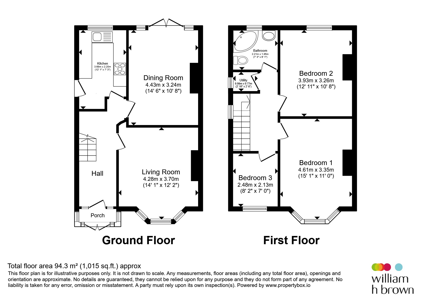 46, Arlington Road, Leeds floorplan